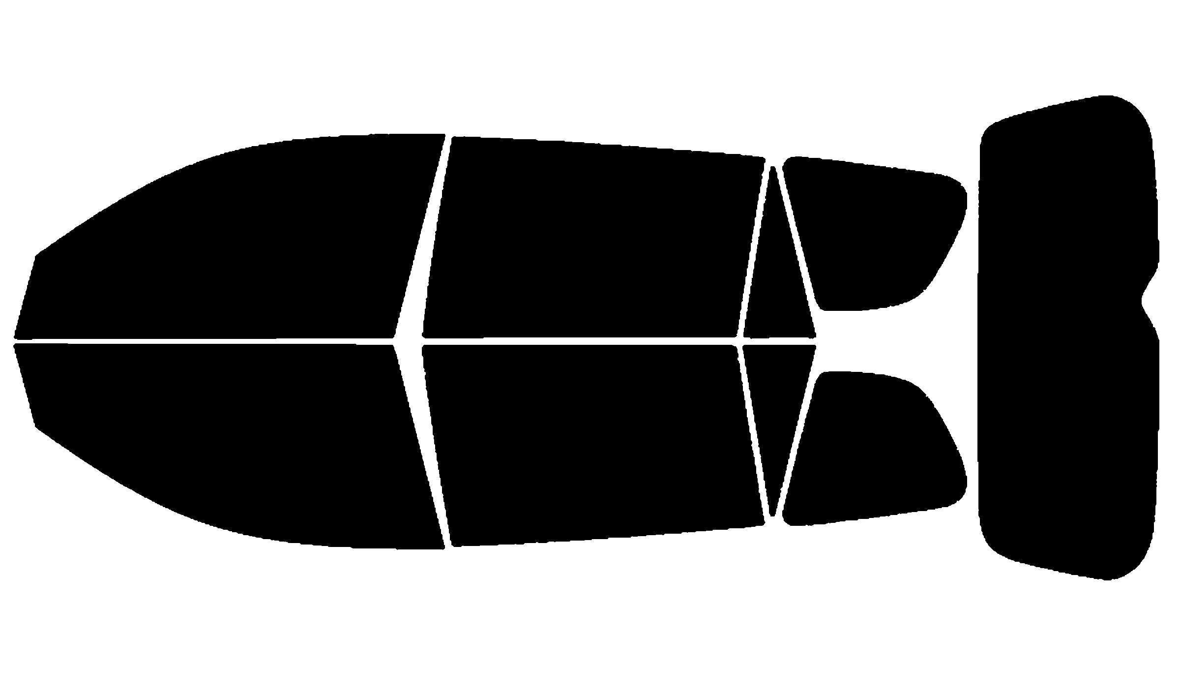 Precut Window Tint Kit for Toyota RAV4 (2006–2012) | UV Block, Anti-Shatter & Privacy Film