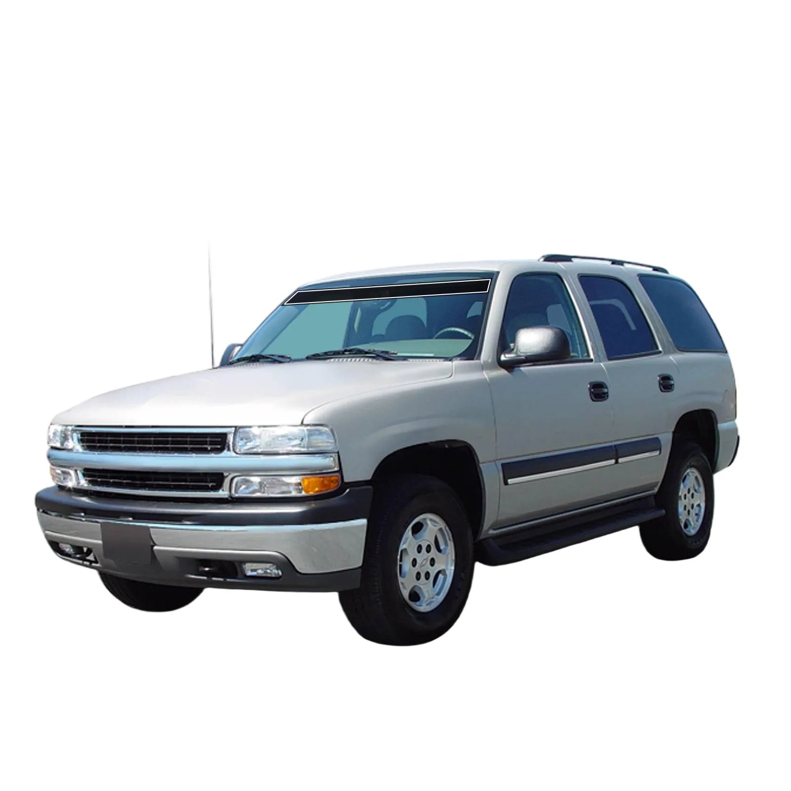 Precut Window Tint Kit for Chevrolet Tahoe 4-Door (2000–2006) | UV-IR Block & Privacy Film