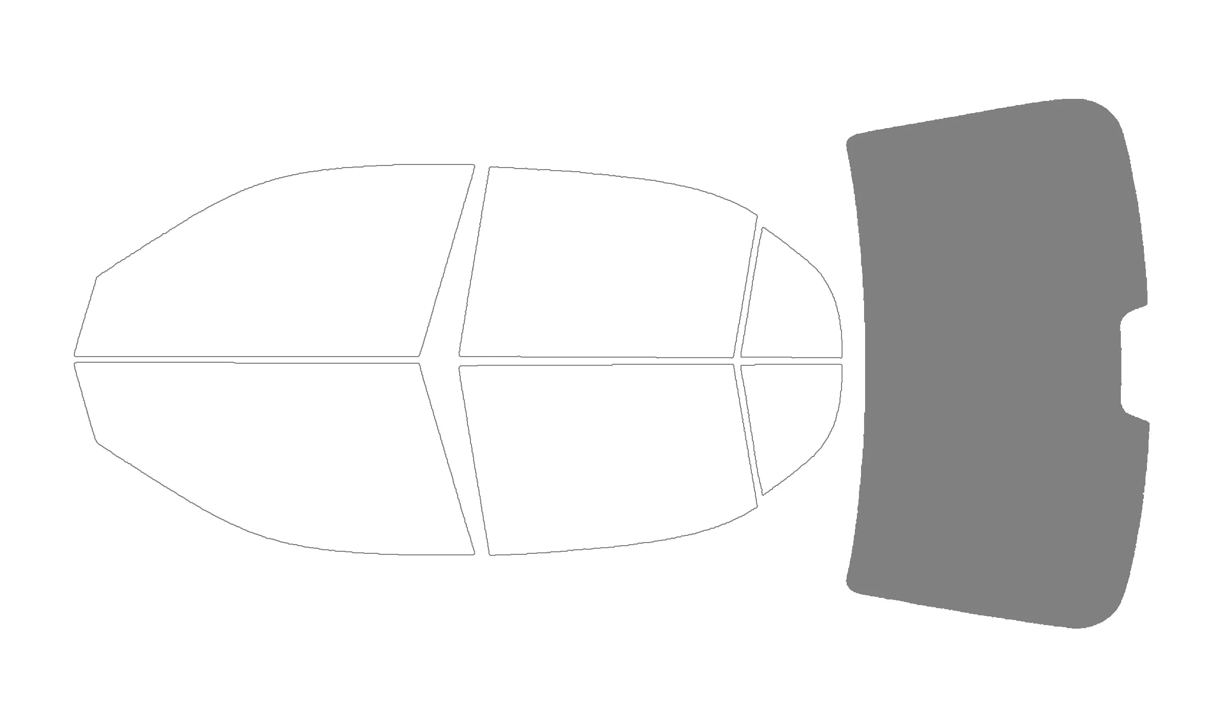 Precut Window Tint Kit for Honda Civic Sedan (2001–2005) | UV Block & Privacy Film