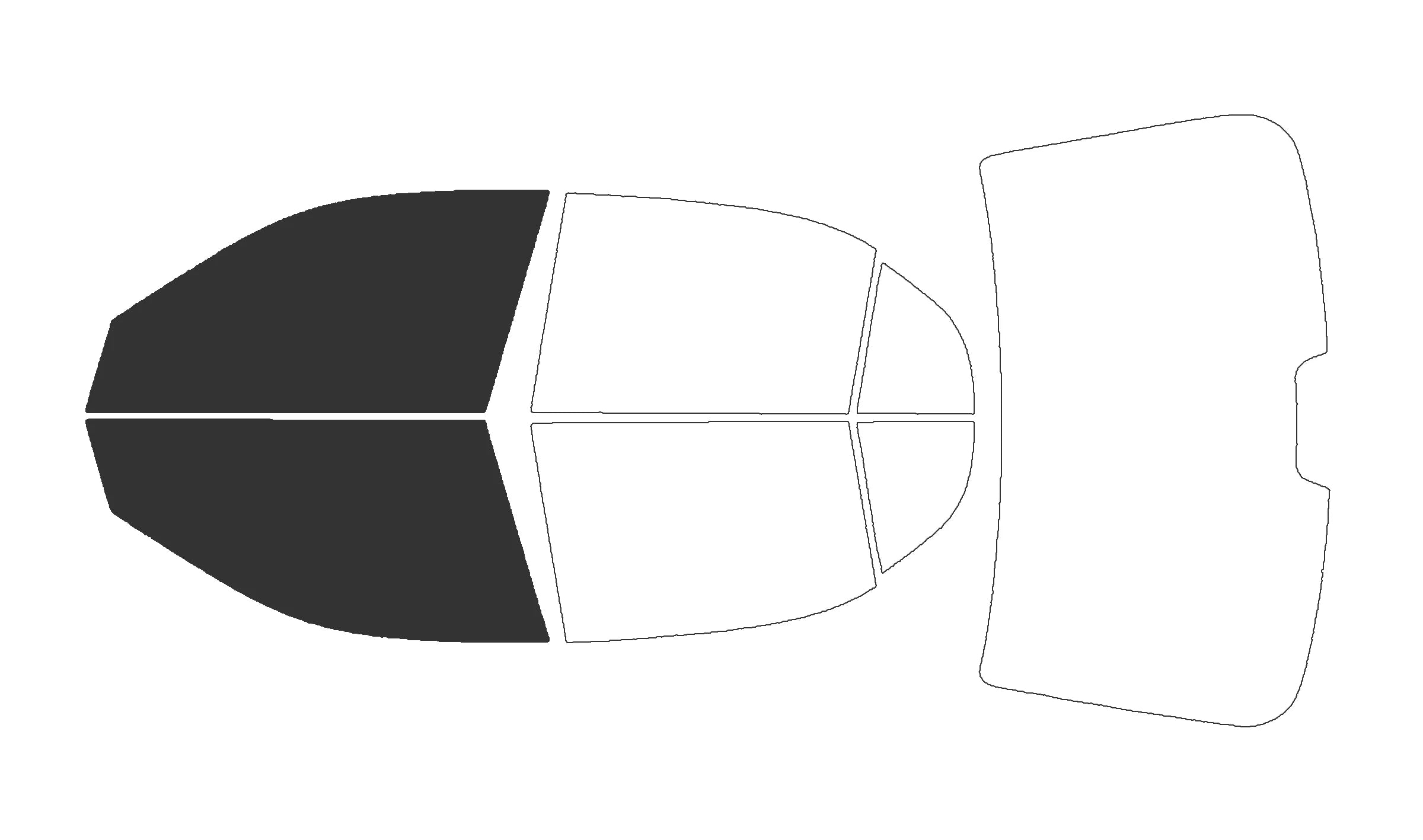 Precut Window Tint Kit for Honda Civic Sedan (2001–2005) | UV Block & Privacy Film