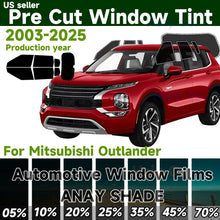 Load image into Gallery viewer, Precut Window Tint Kit for Mitsubishi Outlander (2003–2025) | UV Block &amp; Privacy Film