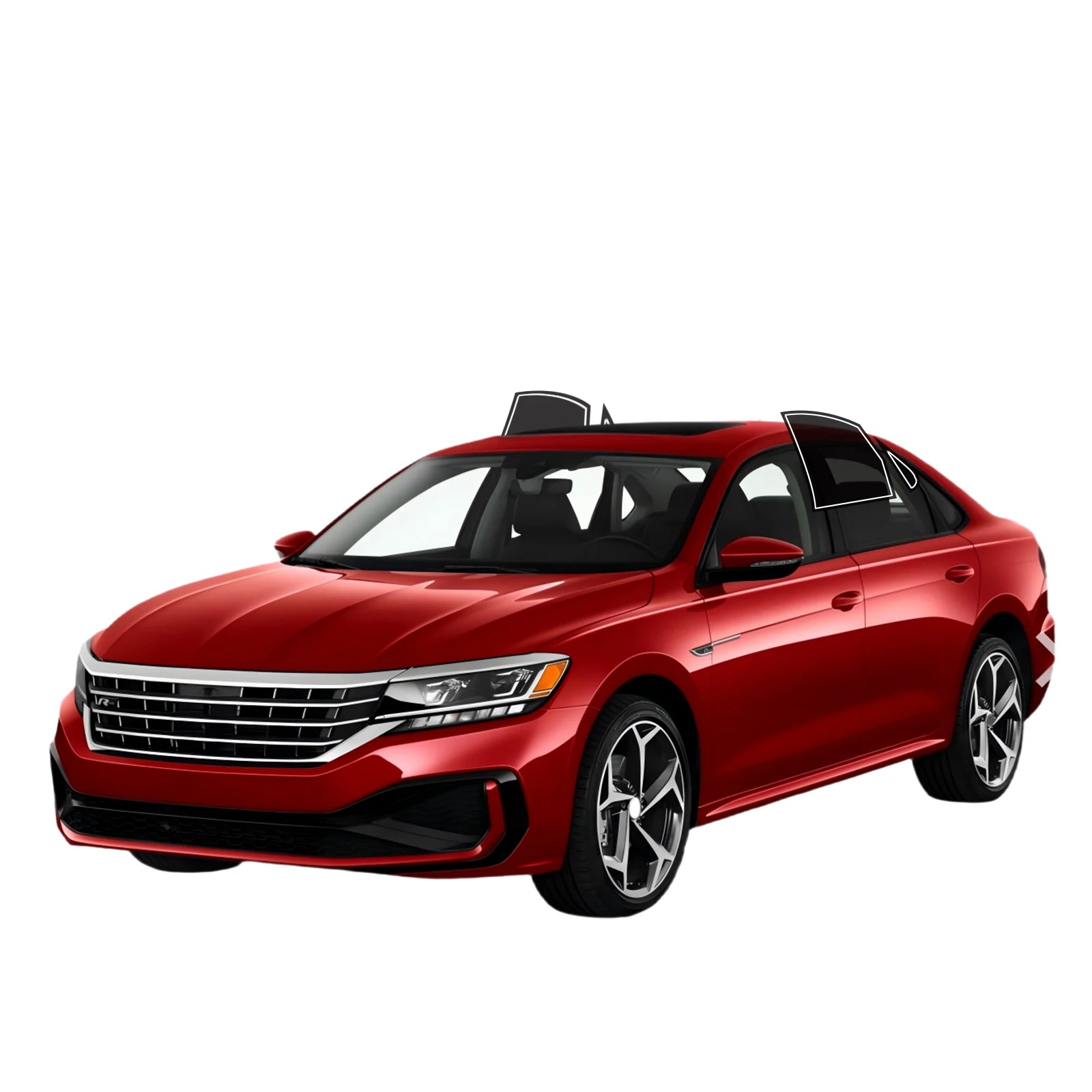 Precut Window Tint Kit for VW Passat Sedan (2012–2019) | UV Block & Privacy Film