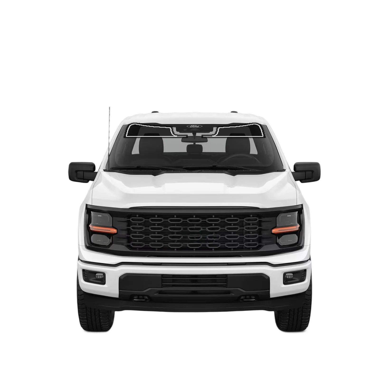 Precut Window Tint Kit for Ford F-150 Extended Cab (2021–2025) | UV Block & Privacy Film