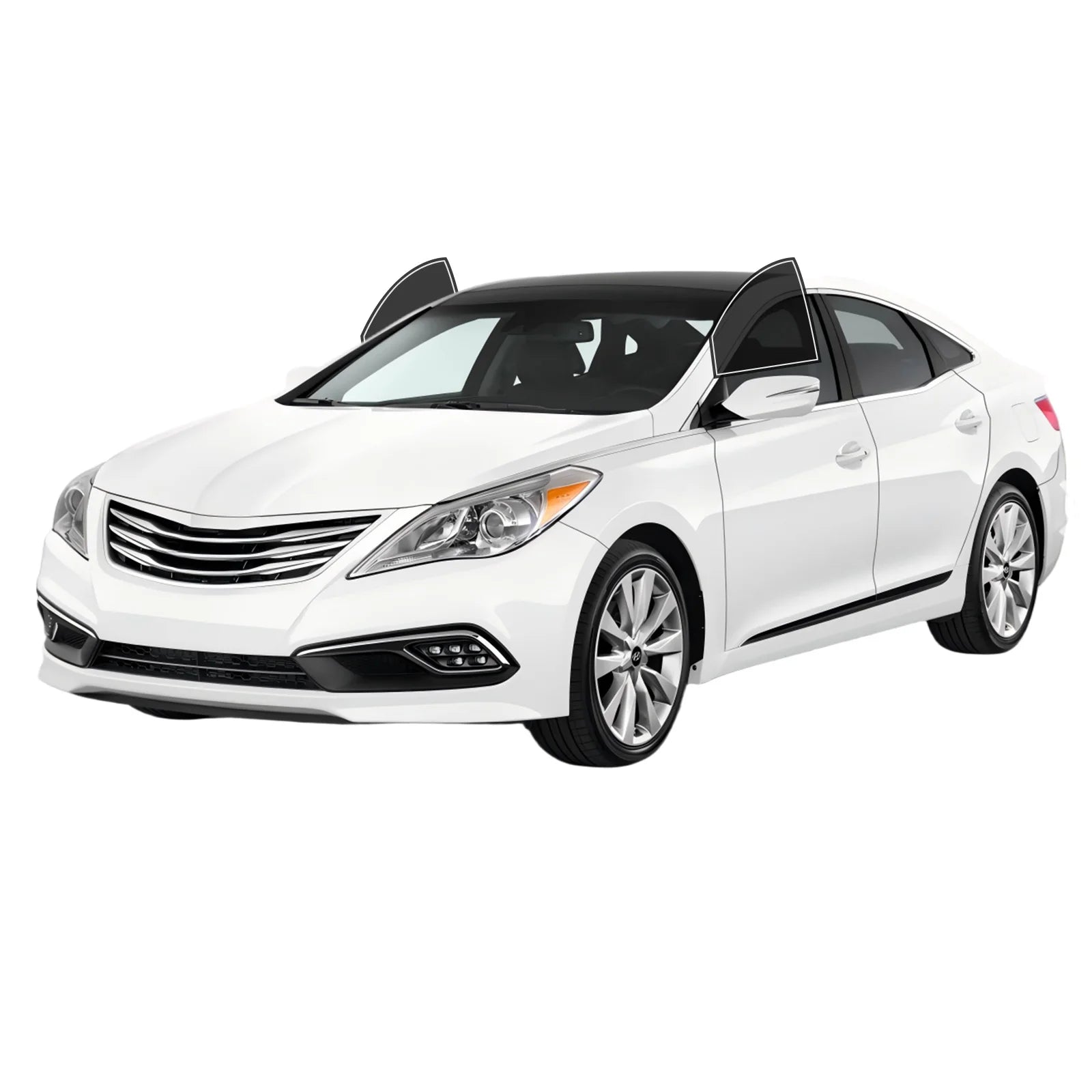 Precut Window Tint Kit for Hyundai Azera (2006–2017) | UV Block & Privacy Film