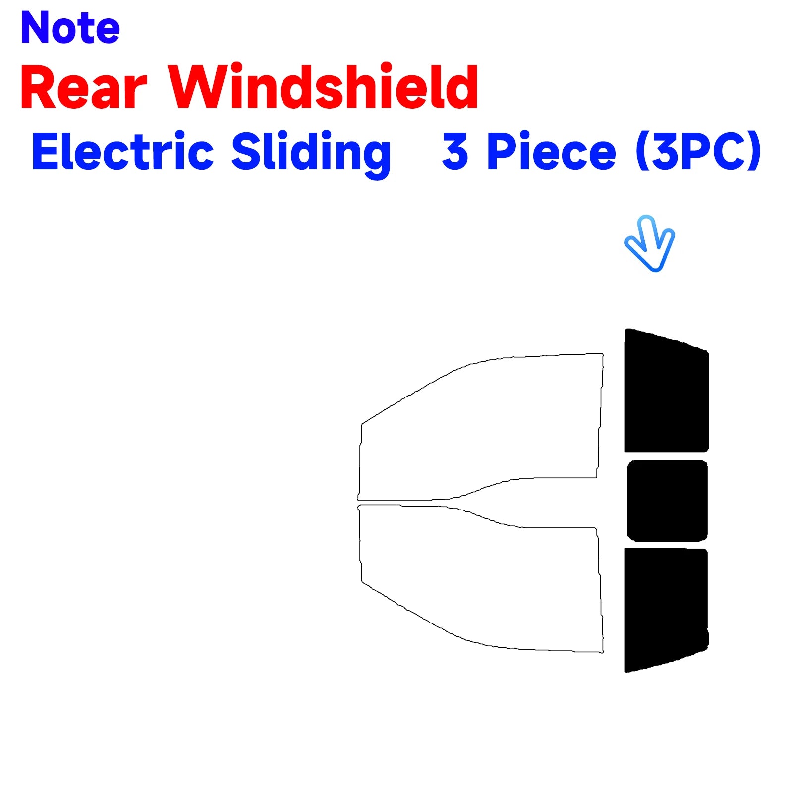Precut Window Tint Kit for Ford F-150 Regular Cab (2015–2020) | UV Block & Privacy Film