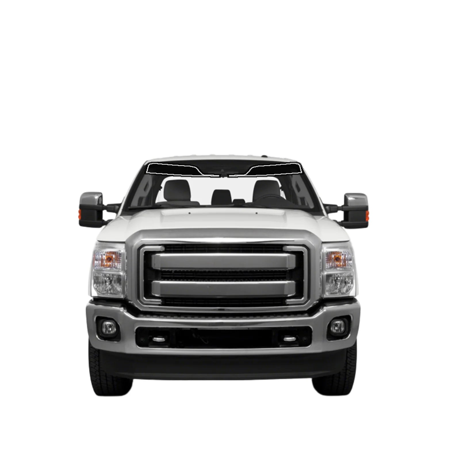 Precut Window Tint Kit for Ford F-250 / F-350 Crew Cab (2013–2016) | UV Block & Privacy Film