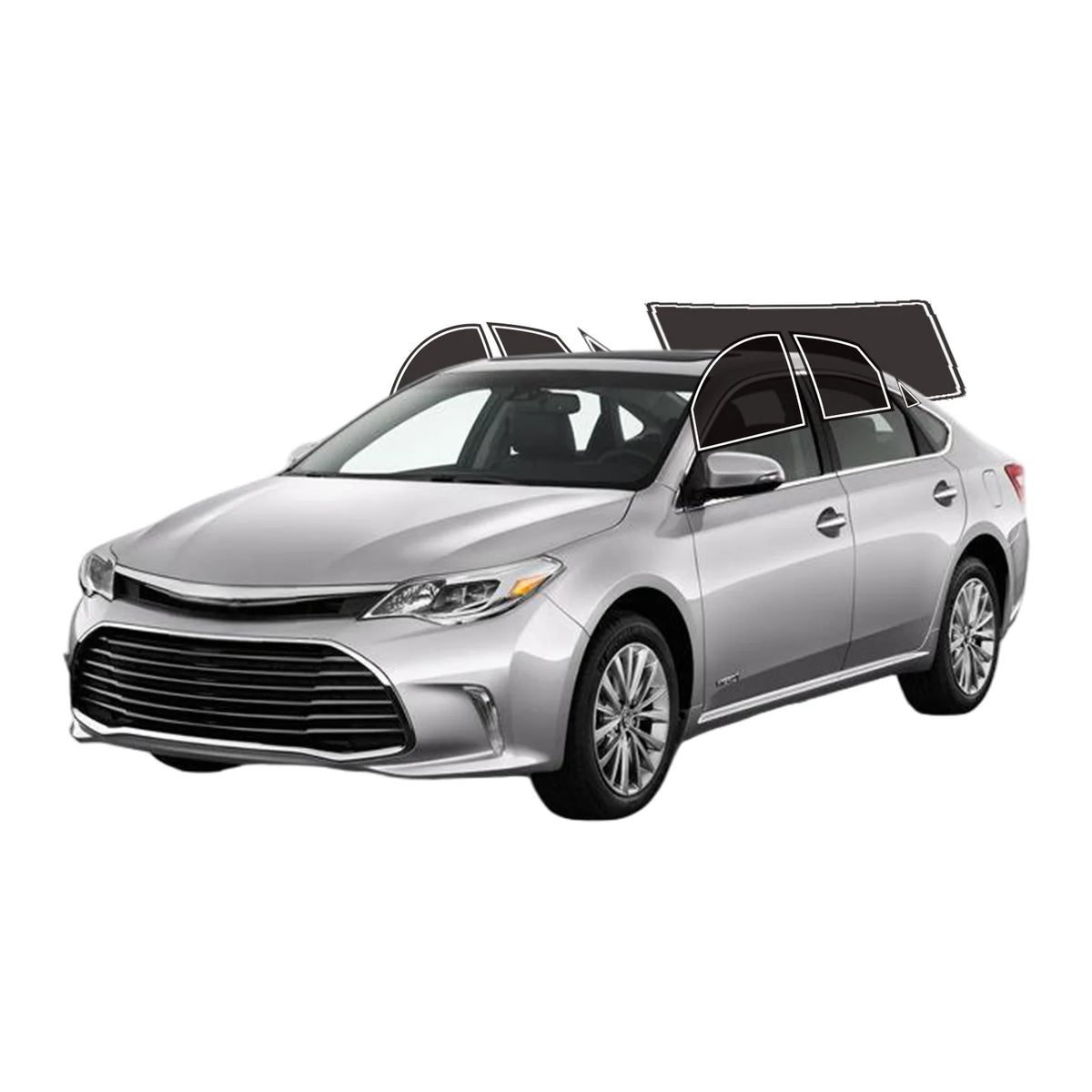 Precut Window Tint Kit for Toyota Avalon (2013–2018) | UV Block & Privacy Film