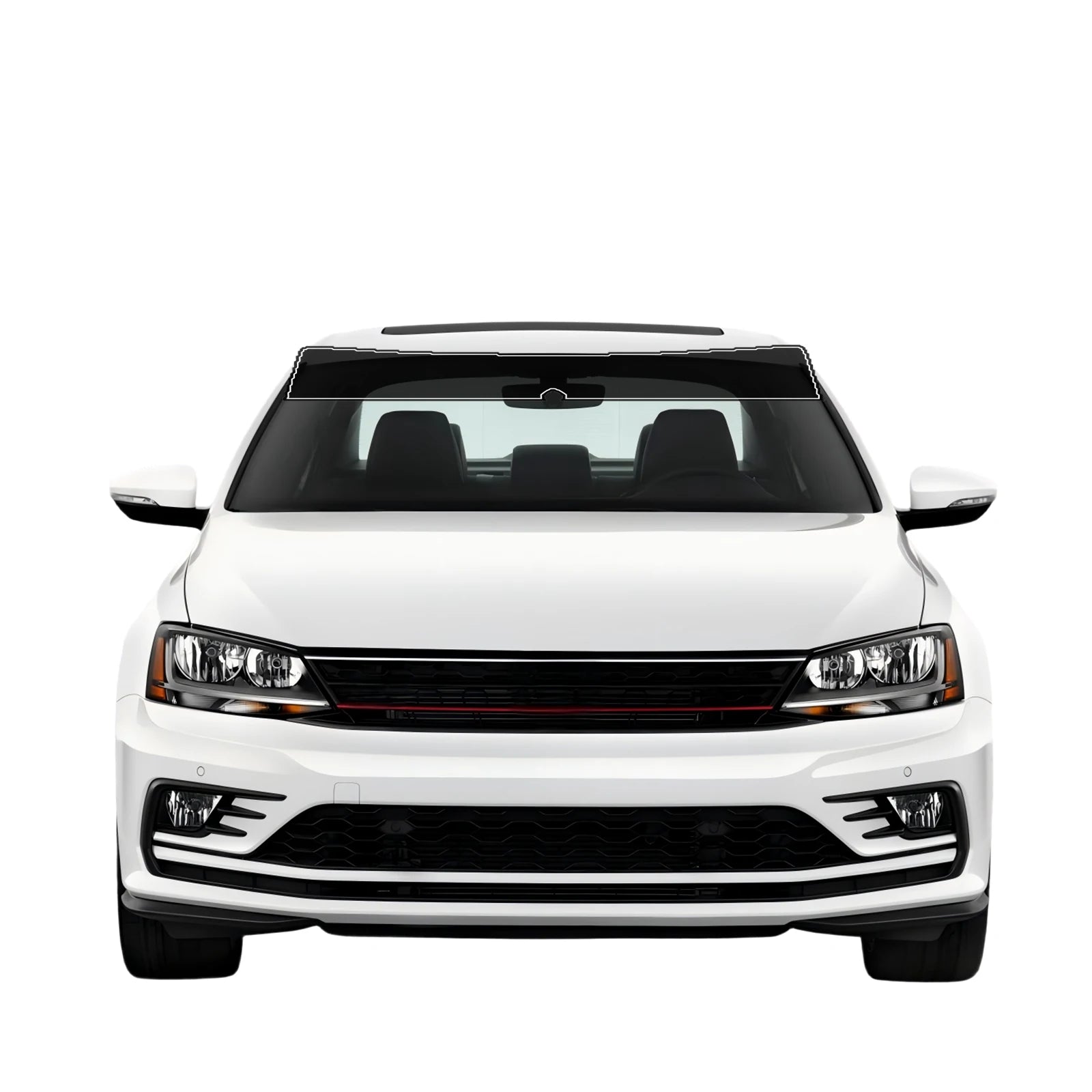 Precut Window Tint Kit for VW Jetta Sedan (2011–2018) | UV-IR Block & Privacy Film