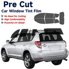 Precut Window Tint Kit for Toyota RAV4 (2006–2012) | UV Block, Anti-Shatter & Privacy Film