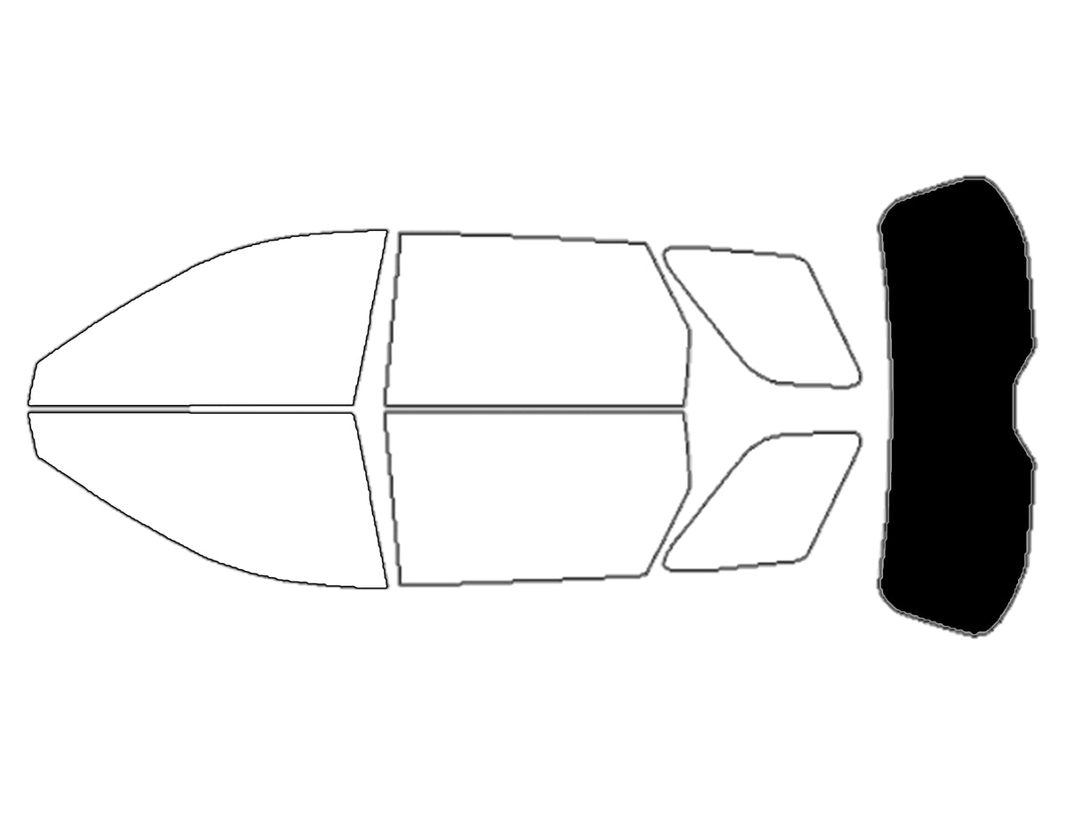 Precut Window Tint Kit for Nissan Pathfinder (1990–2025) | UV Block & Privacy Film