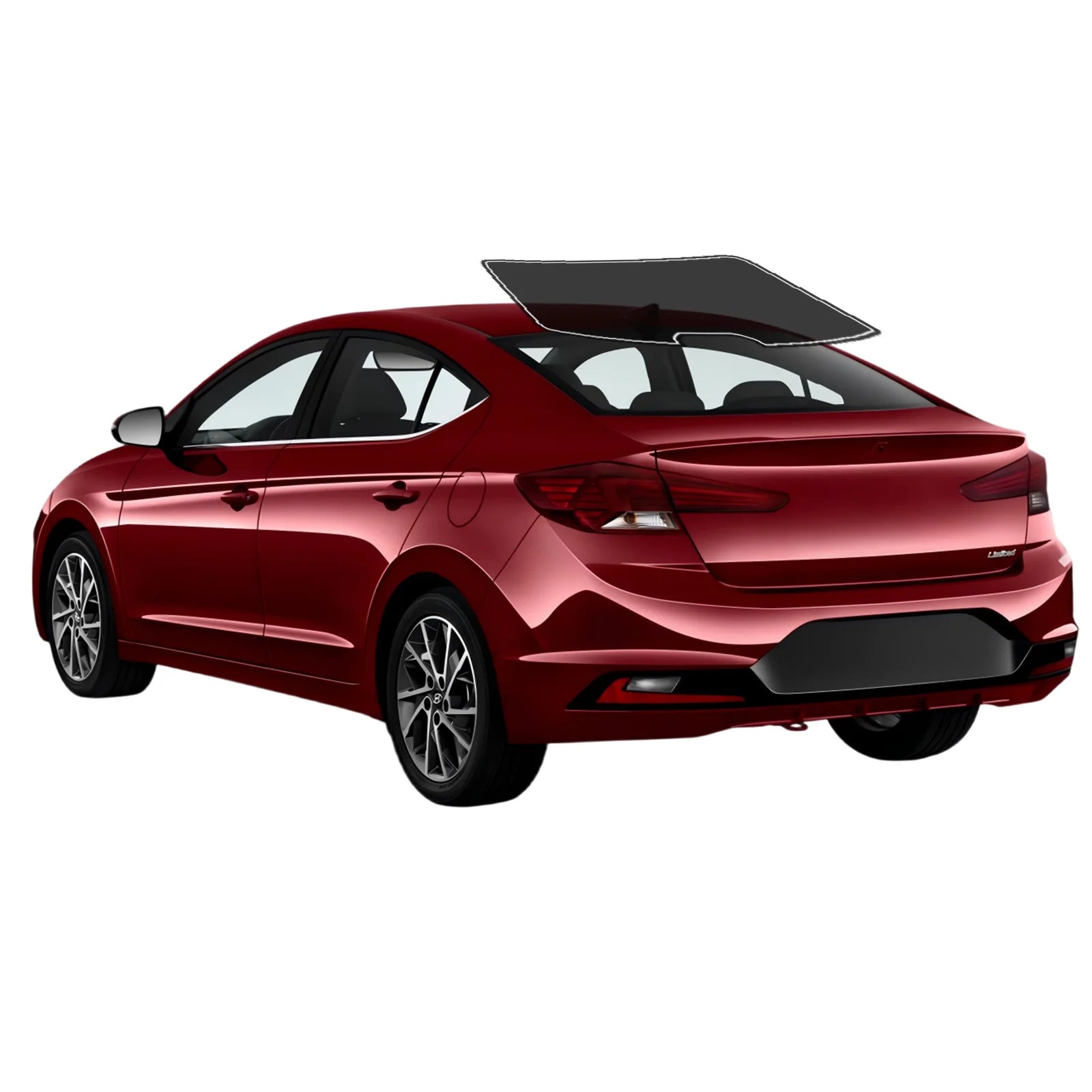 Precut Window Tint Kit for Hyundai Elantra Sedan (2017–2020) | UV Block & Privacy Film