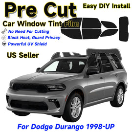 Precut Window Tint Kit for Dodge Durango (1998–2025) | UV Block & Privacy Film