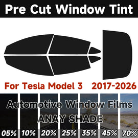 Precut Mirror Privacy Window Tint for Tesla Model 3 | Solar UV Protection Film
