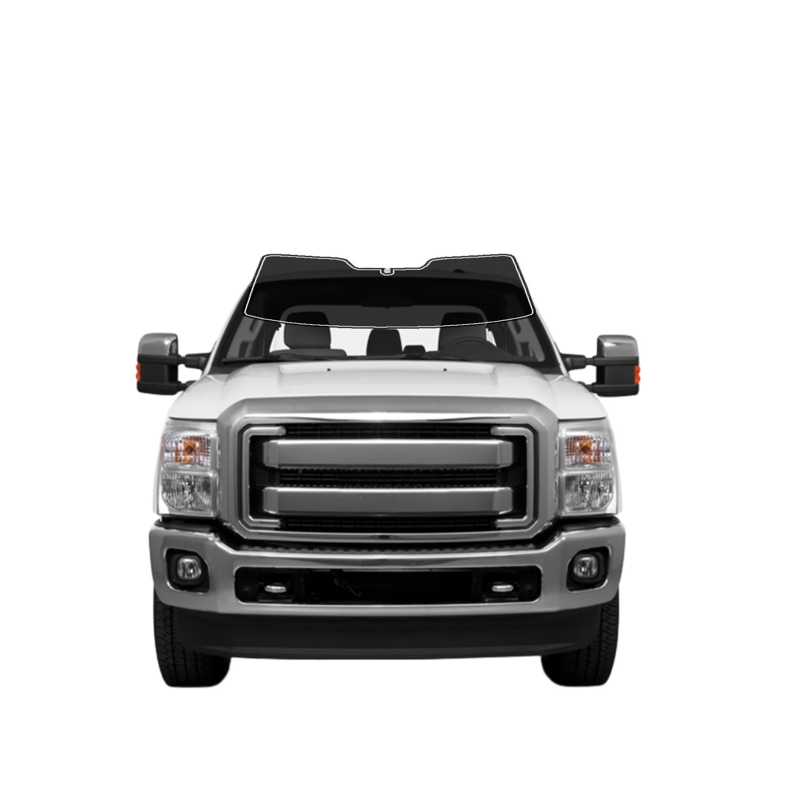 Precut Window Tint Kit for Ford F-250 / F-350 Crew Cab (2013–2016) | UV Block & Privacy Film