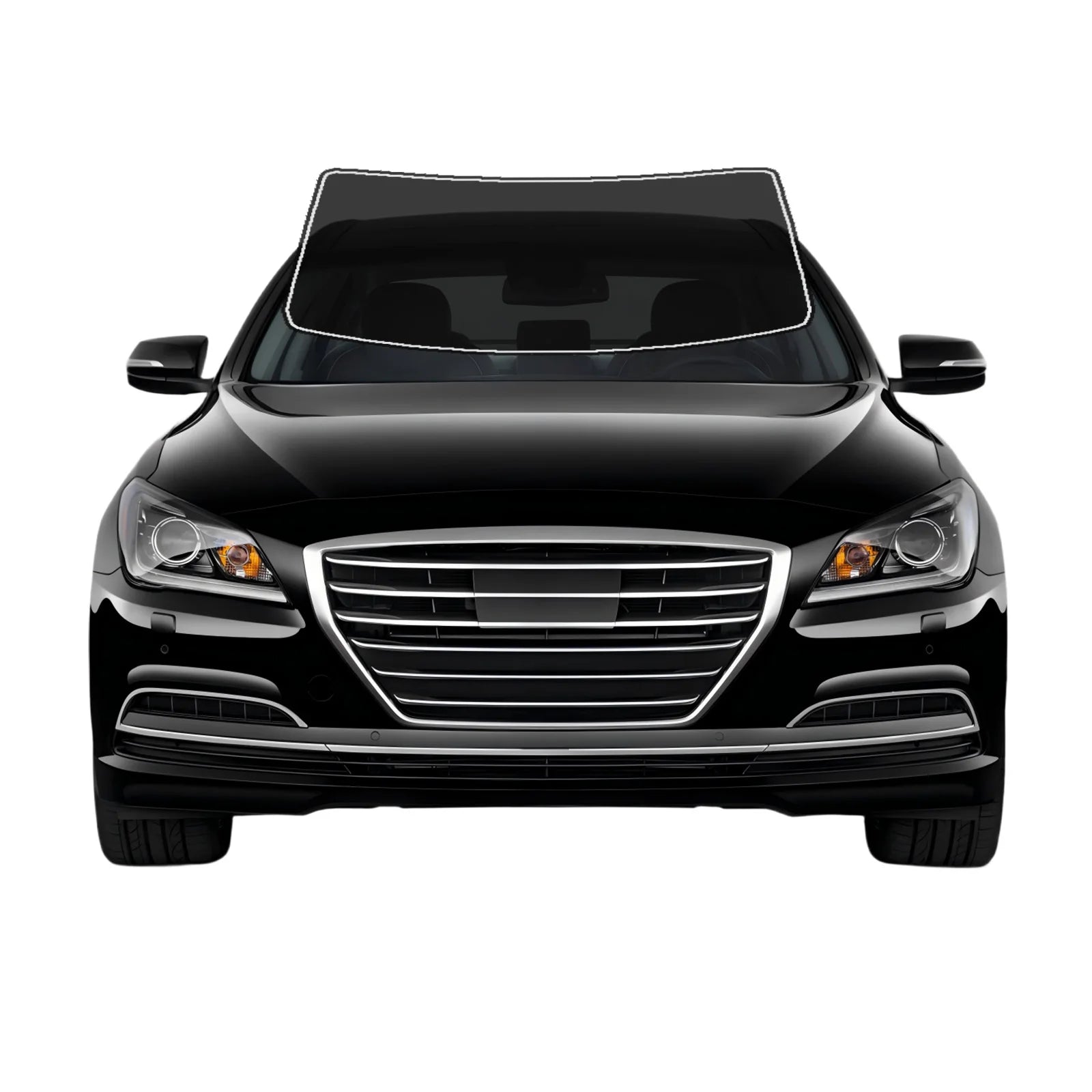Precut Window Tint Kit for Hyundai Genesis Sedan (2009–2016) | UV Block & Privacy Film