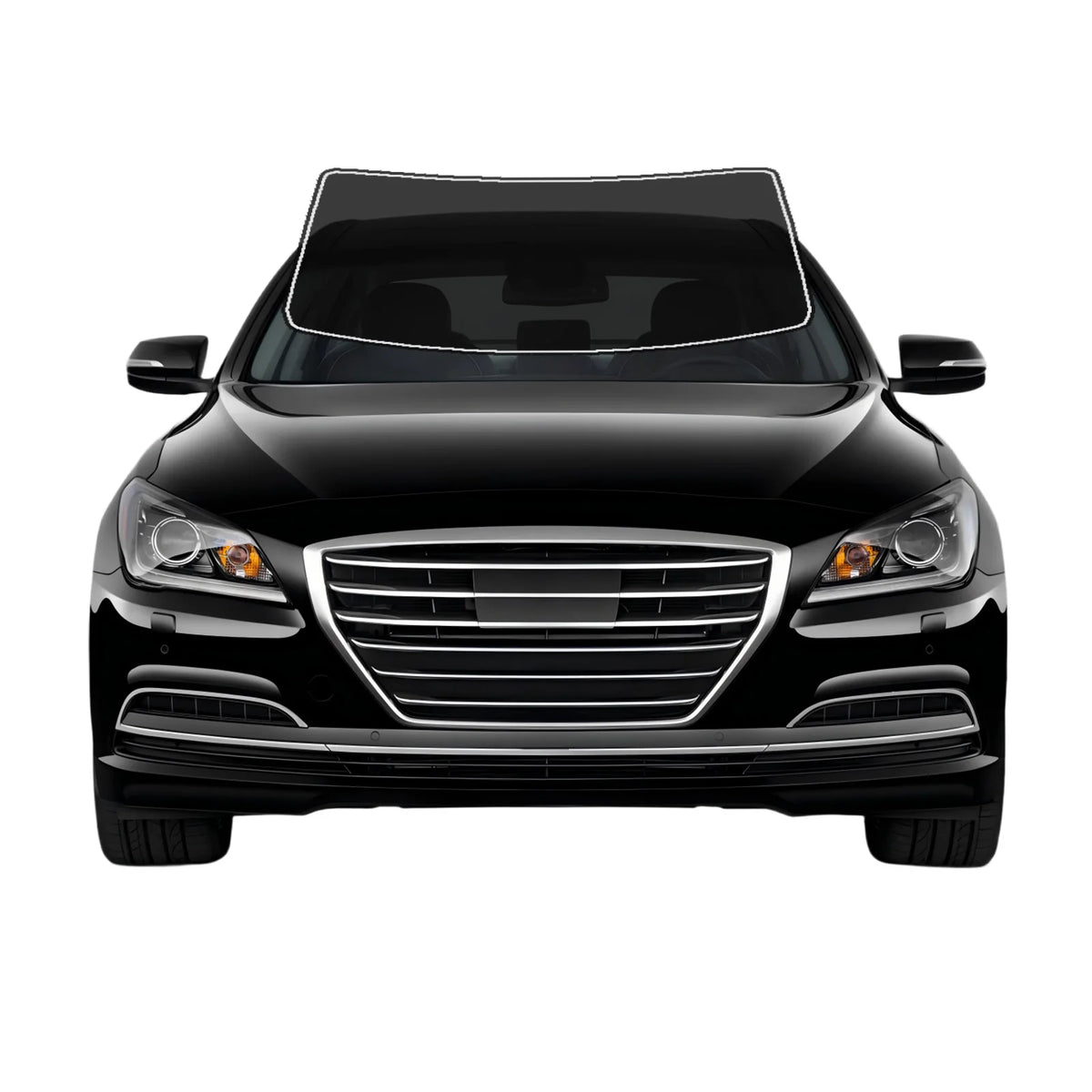 Precut Window Tint Kit for Hyundai Genesis Sedan (2009–2016) | UV Block & Privacy Film