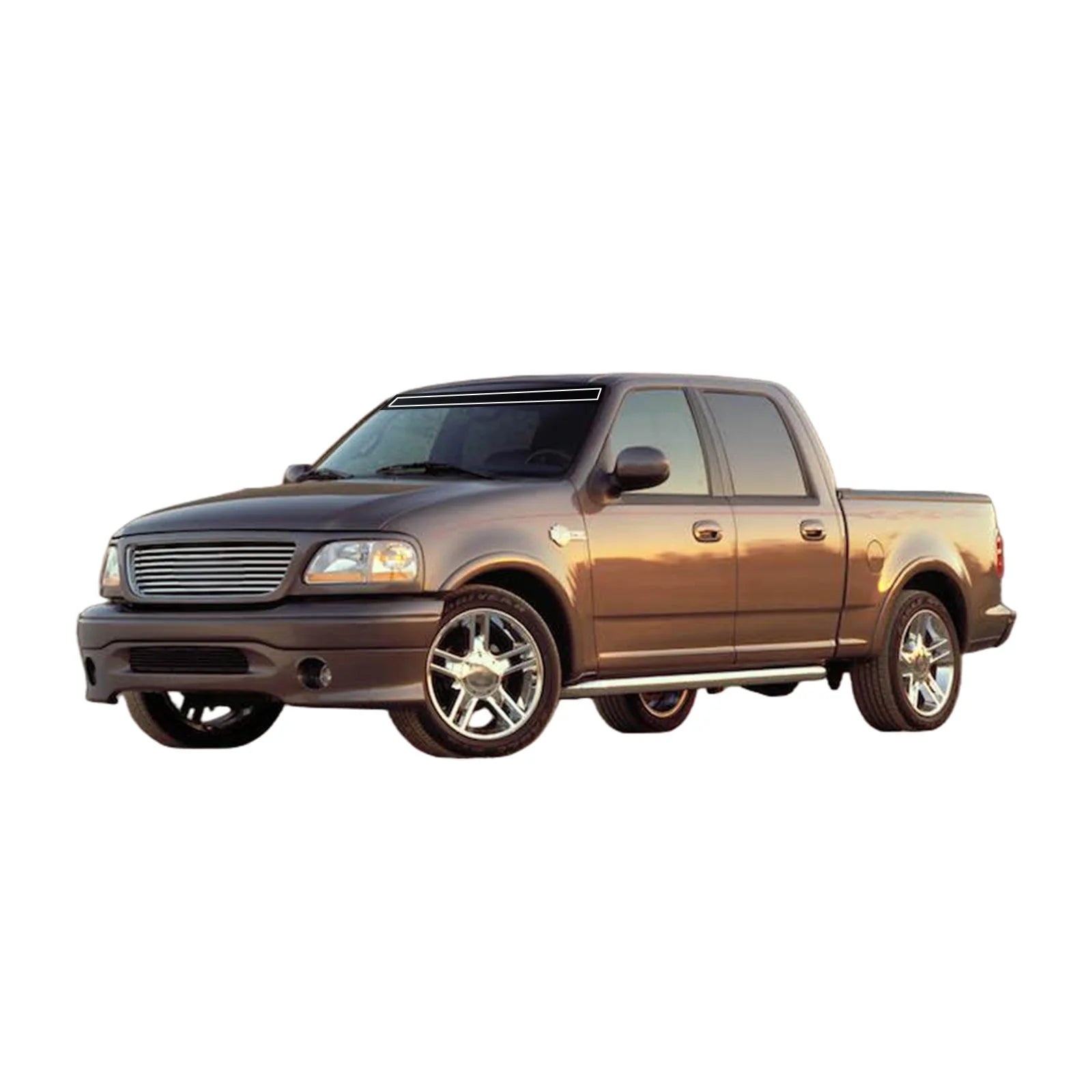 Precut Window Tint Kit for Ford F-150 Crew Cab (1997–2003) | UV Block & Privacy Film