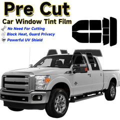 Precut Window Tint Kit for Ford F-250 / F-350 Crew Cab (2013–2016) | UV Block & Privacy Film