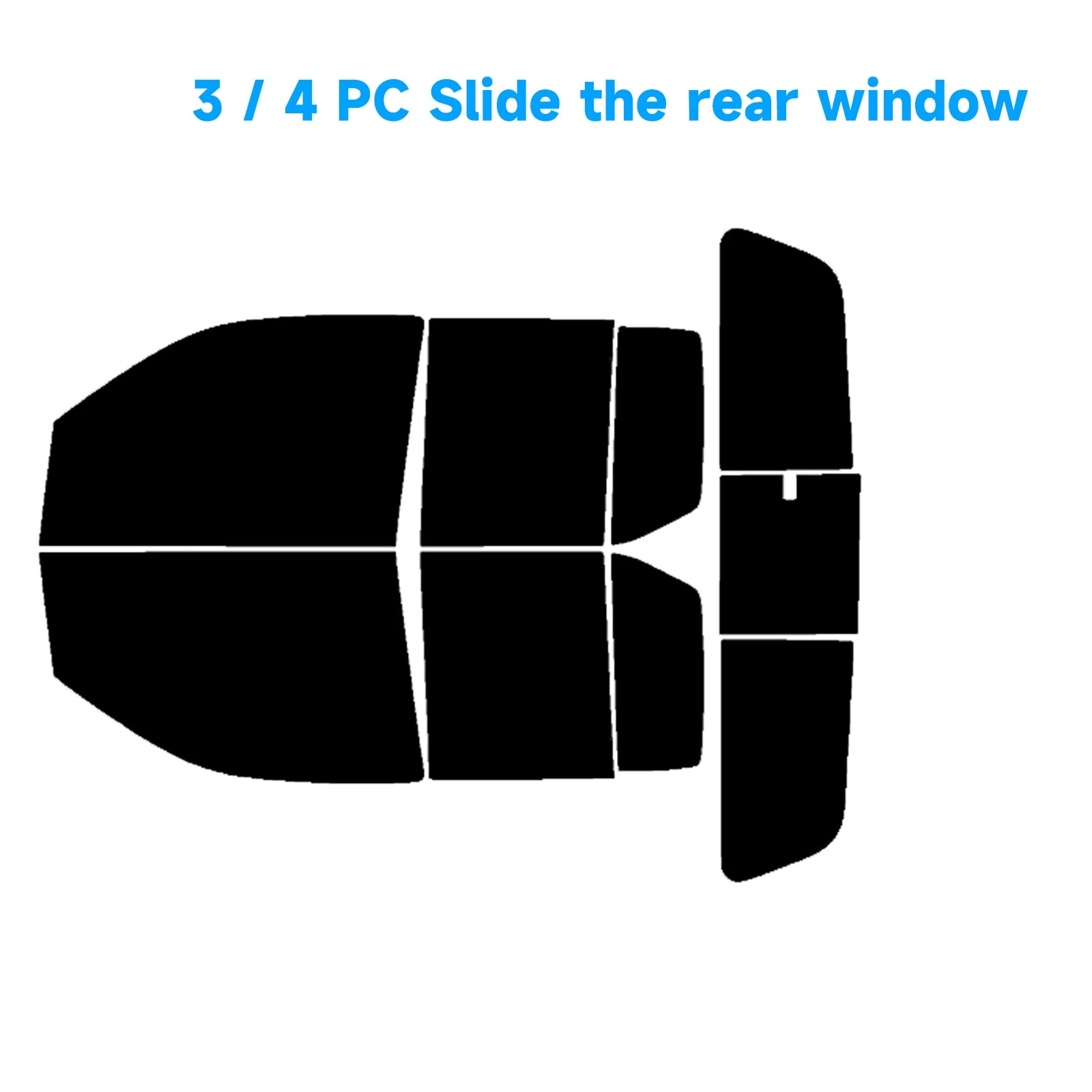 Precut Window Tint Kit for Nissan Sentra (2013–2025) | UV Block & Privacy Film