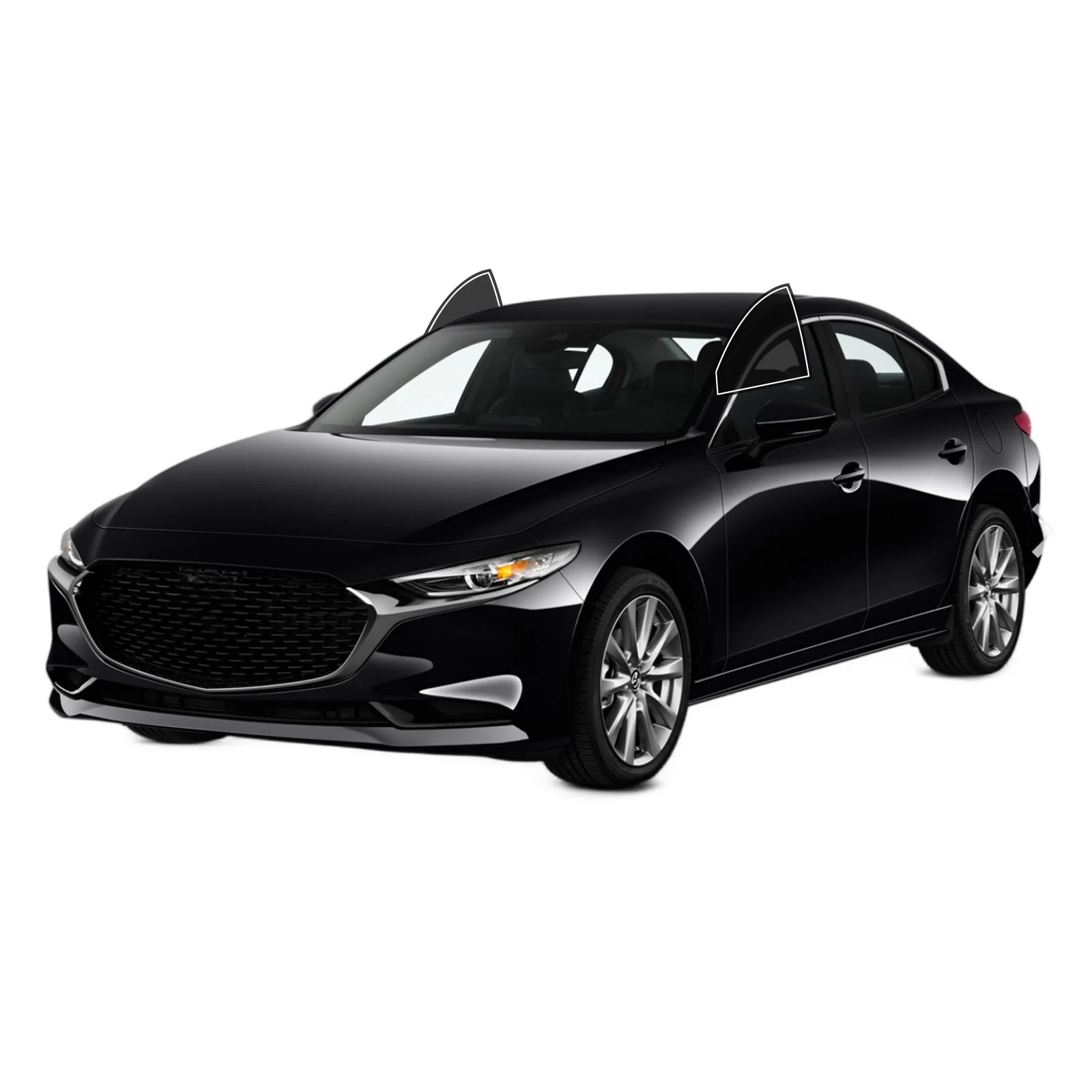 Precut Window Tint Kit for Mazda 3 Sedan (2004–2025) | UV Block & Privacy Film