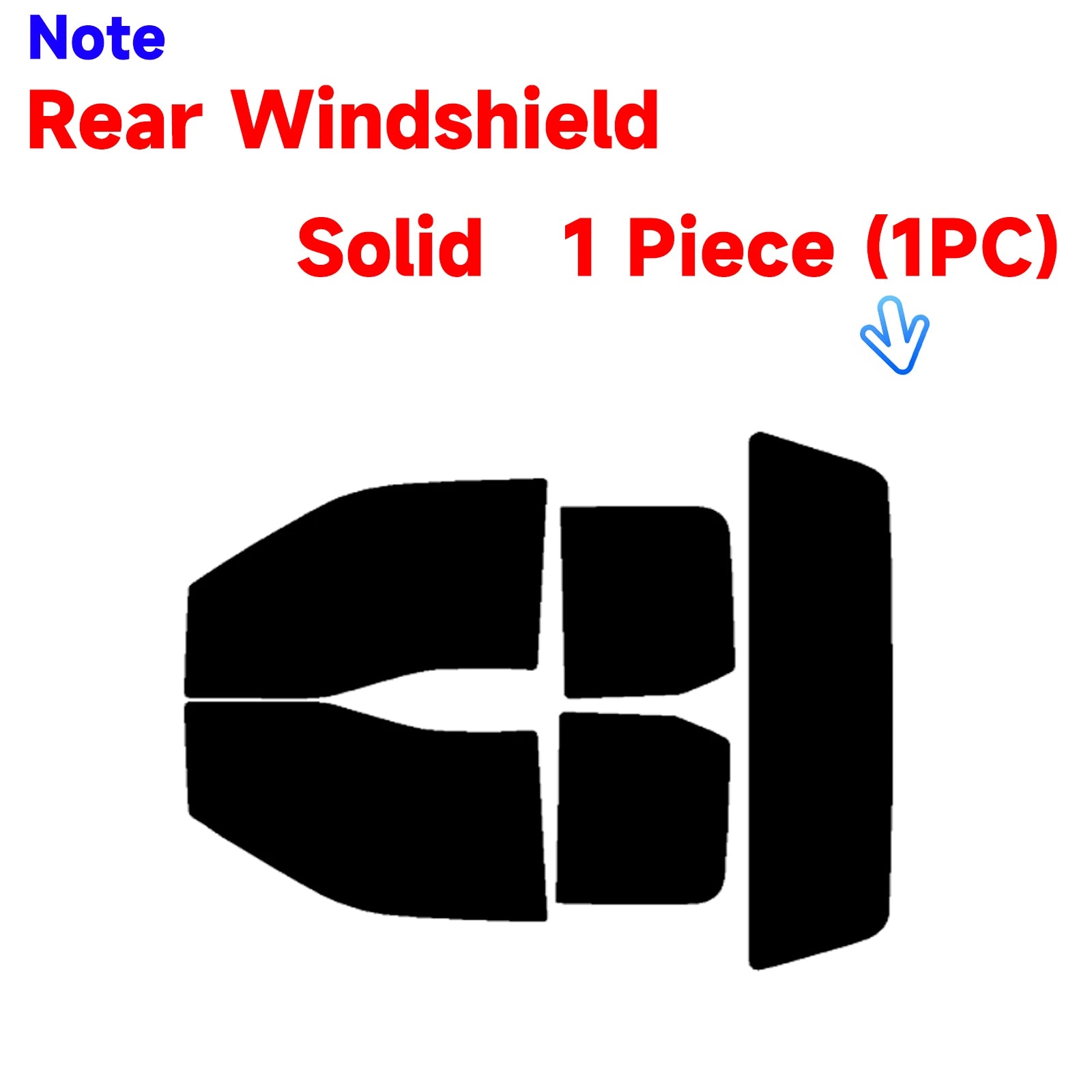 Precut Window Tint Kit for Ford F-150 Extended Cab (2021–2025) | UV Block & Privacy Film