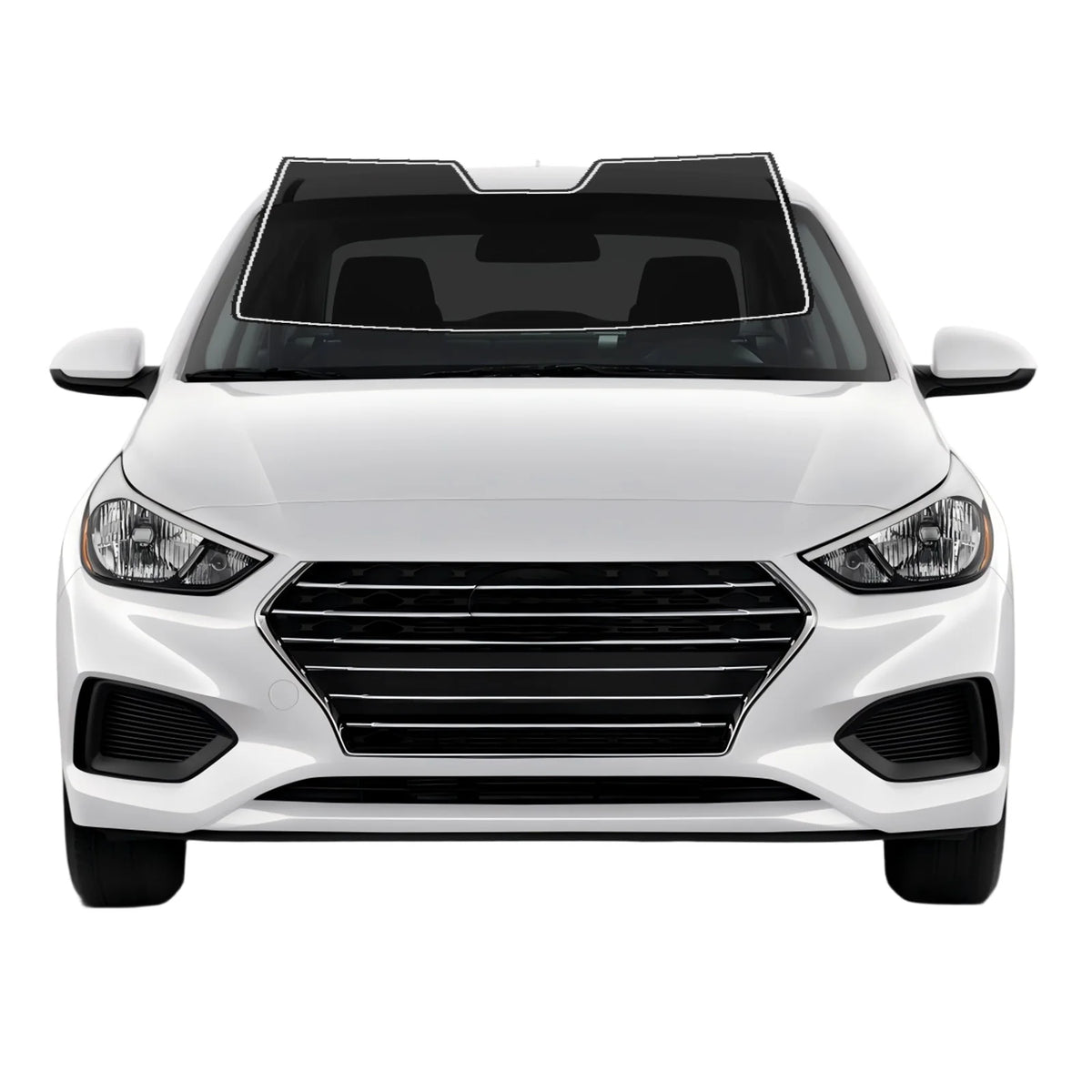 Precut Window Tint Kit for Hyundai Accent Sedan (1995–2023) | UV Block & Privacy Film