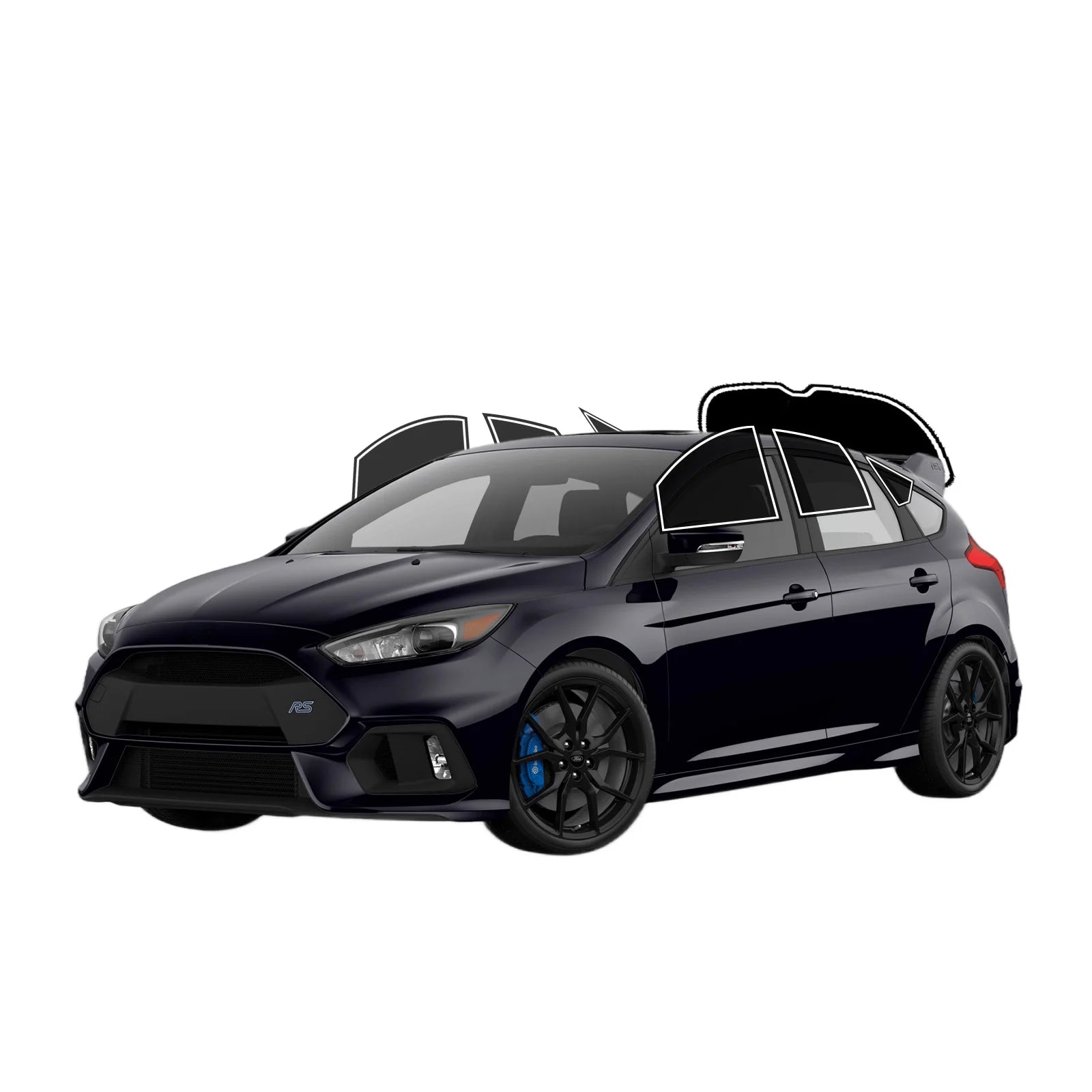 Precut Window Tint Kit for Subaru Impreza / WRX / STI | UV Block & Privacy Film