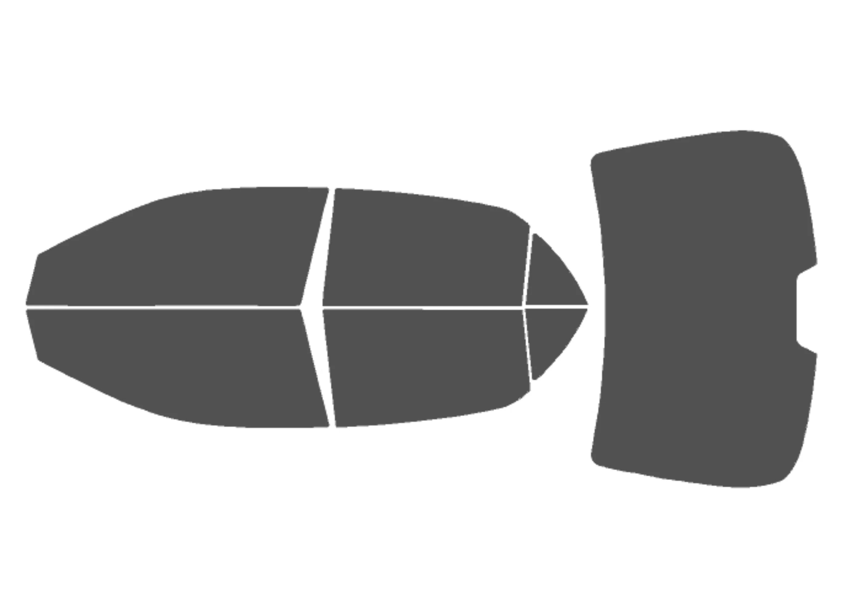 Precut Window Tint Kit for Toyota Corolla (2009–2013) | UV-IR Block & Privacy Film
