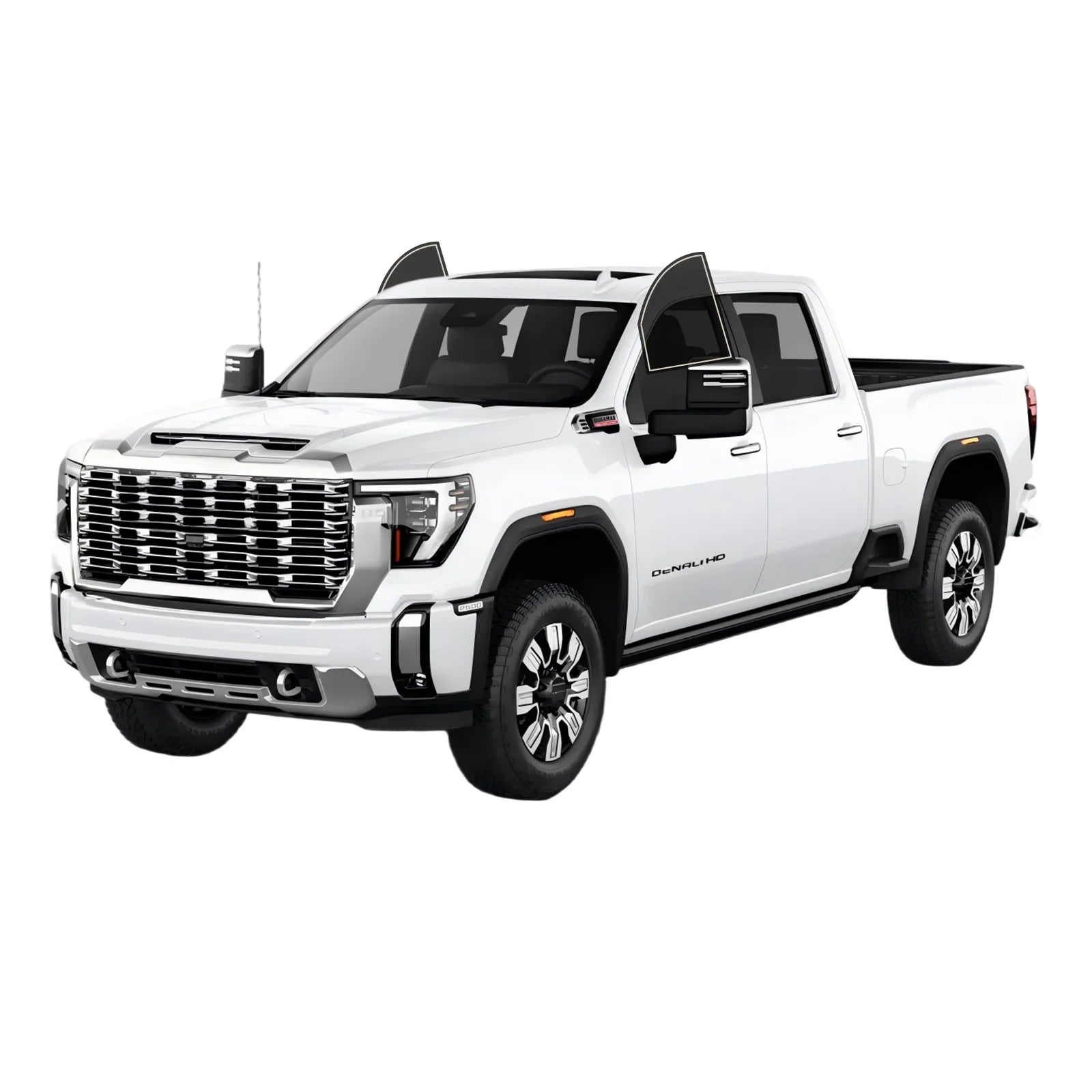 Precut Window Tint Kit for GMC Sierra / Chevy Silverado | UV Block & Privacy Film