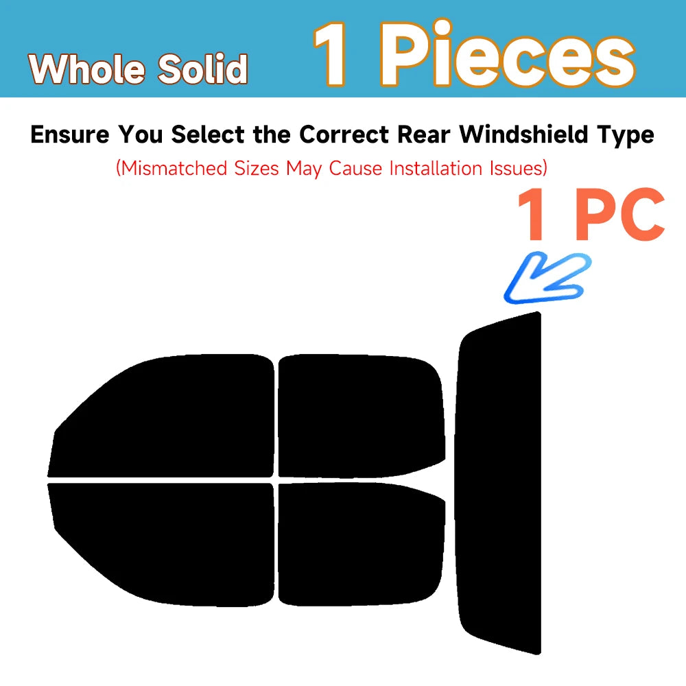 Precut Window Tint Kit for Toyota Tacoma Double Cab (1995–2004) | UV Block & Privacy Film
