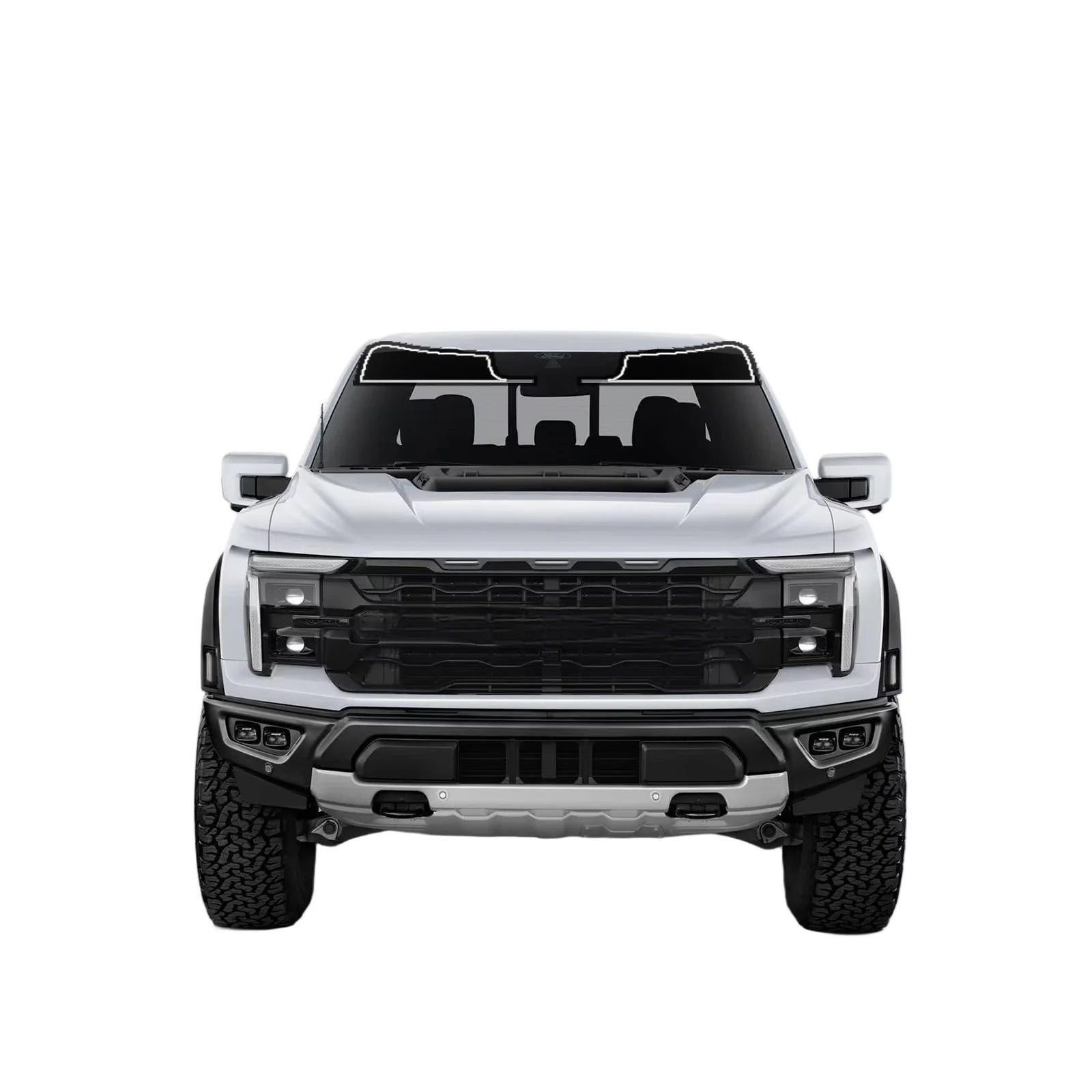 Precut Window Tint Kit for Ford F-150 Crew Cab (2021–2025) | UV Block & Privacy Film