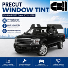Load image into Gallery viewer, Precut Window Tint Kit for Ford F-150 Crew Cab (2015–2020) | UV Block &amp; Privacy Film