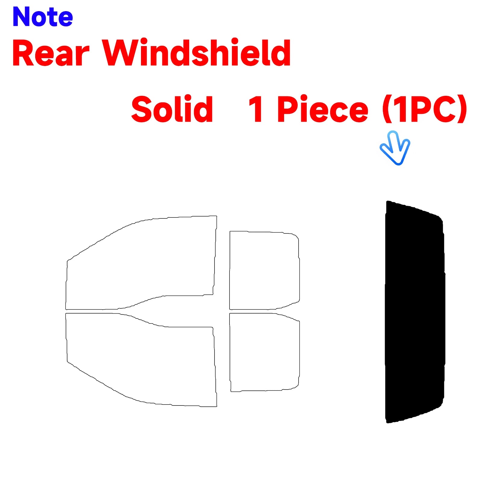 Precut Window Tint Kit for Ford F-150 Extended Cab (2015–2020) | UV Block & Privacy Film