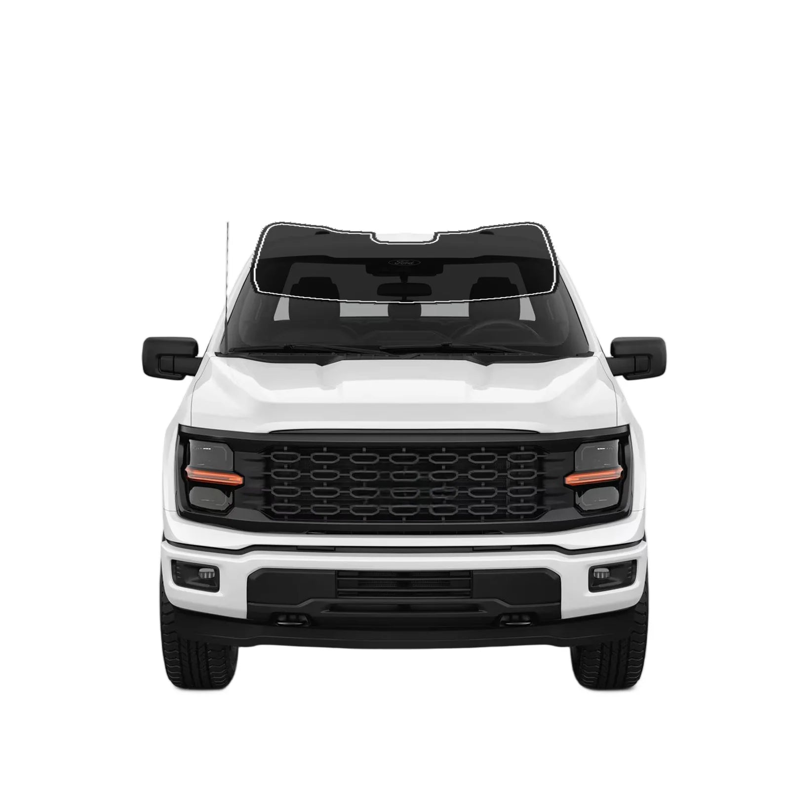 Precut Window Tint Kit for Ford F-150 Extended Cab (2021–2025) | UV Block & Privacy Film