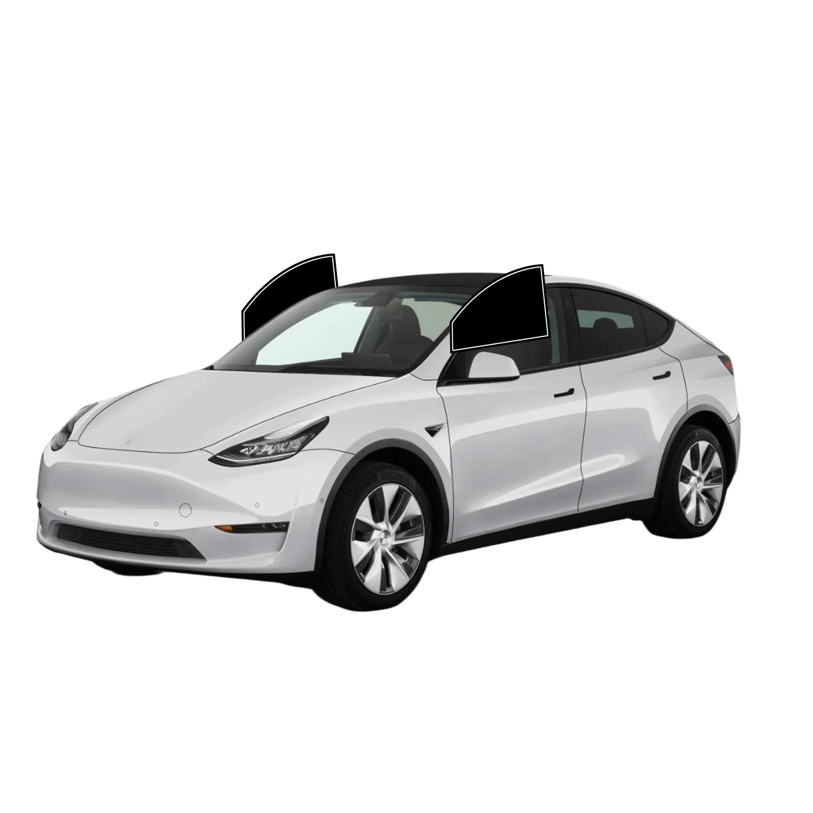 Precut Window Tint Kit for Tesla Model 3 / Y / S / X & Cybertruck | UV Block & Privacy Film