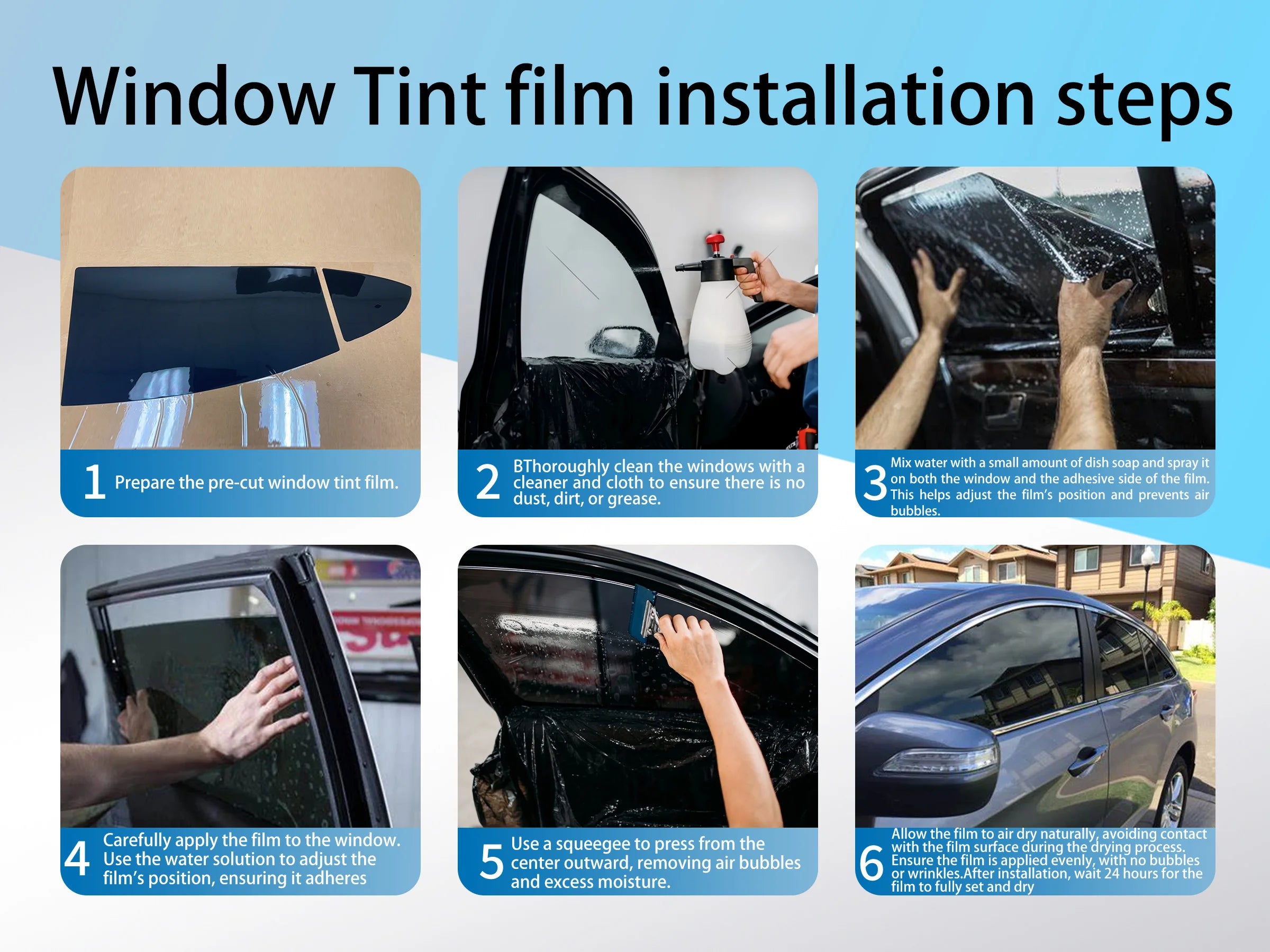 Precut Window Tint for Toyota Corolla Sedan (1993–2026) | UV Block
