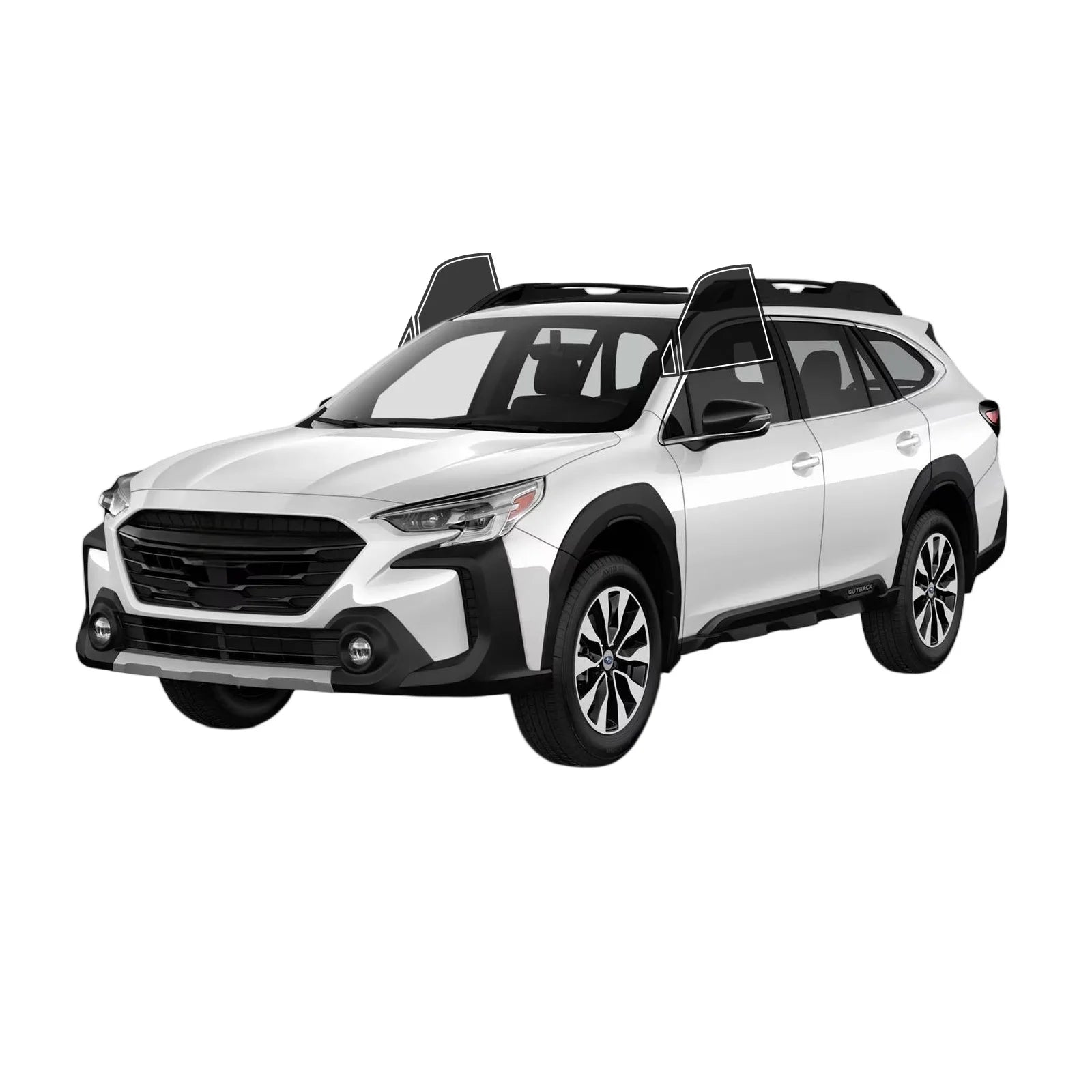 Precut Window Tint Kit for Subaru Outback (2000–2025) | UV Block & Privacy Film