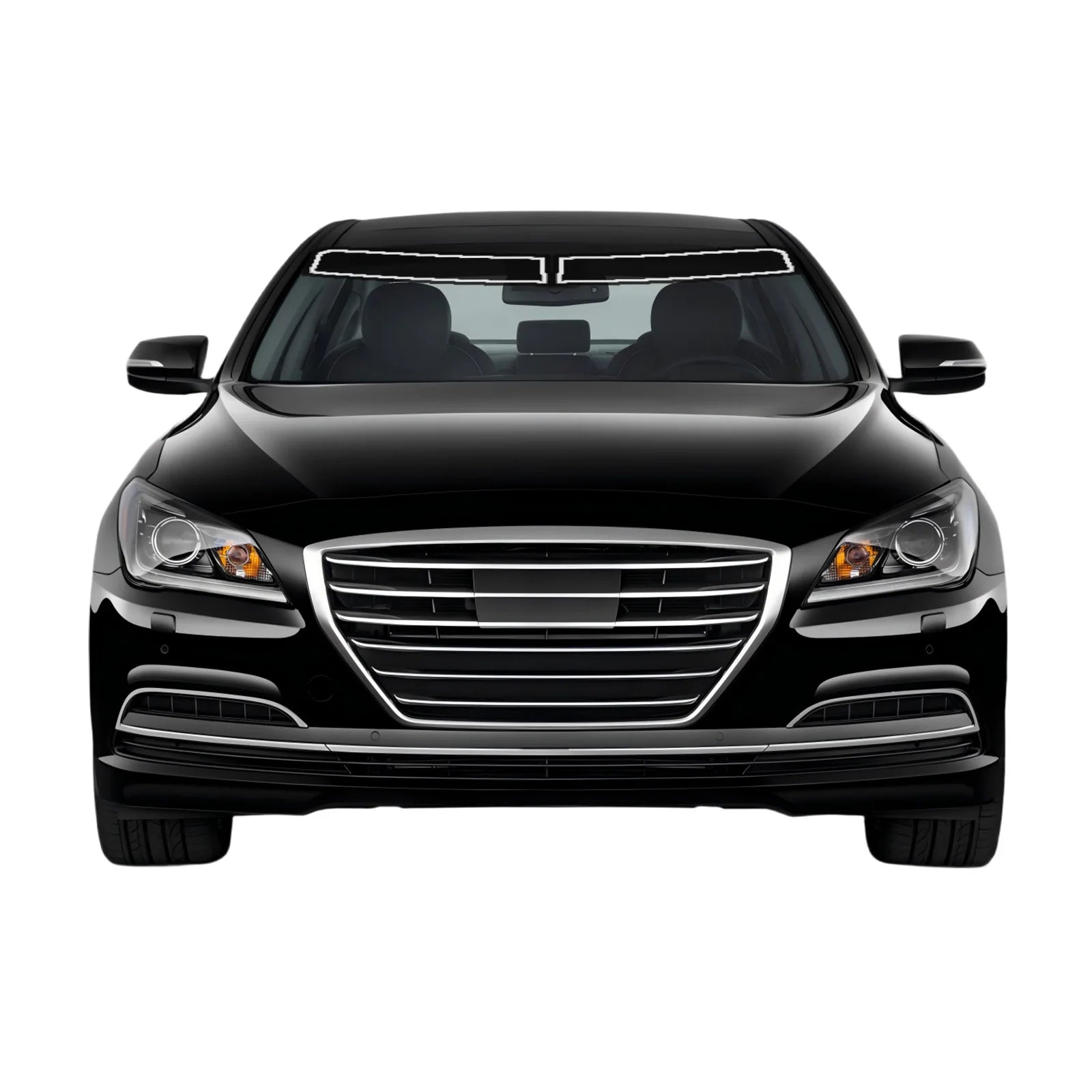 Precut Window Tint Kit for Hyundai Genesis Sedan (2009–2016) | UV Block & Privacy Film