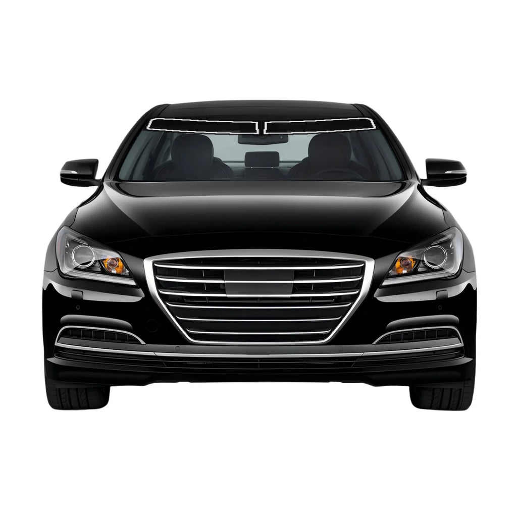 Precut Window Tint Kit for Hyundai Genesis Sedan (2009–2016) | UV Block & Privacy Film