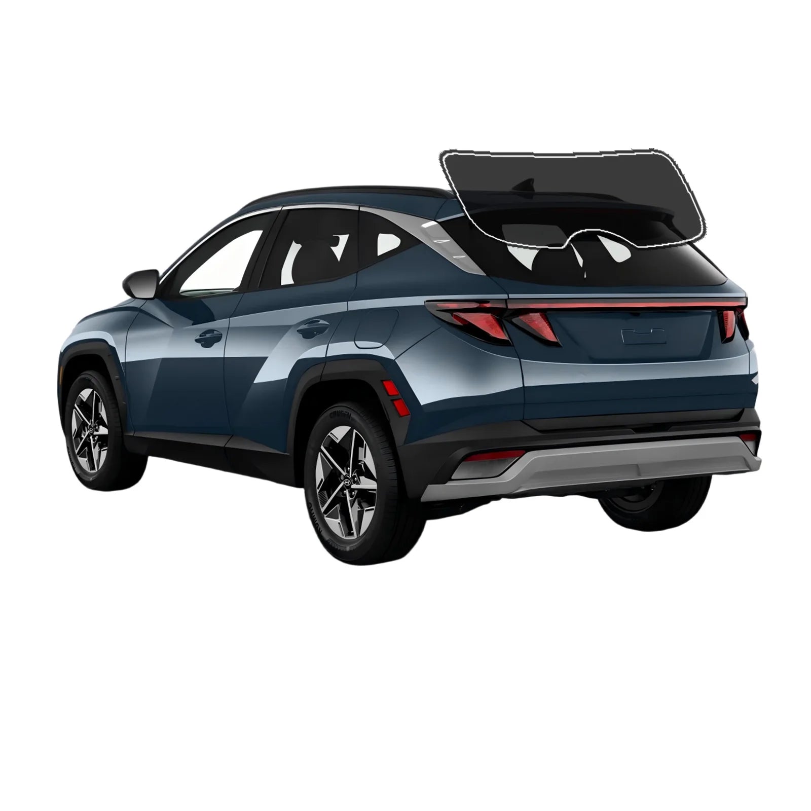 Precut Window Tint Kit for Hyundai Tucson (2022–2026) | UV-IR Block & Privacy Film