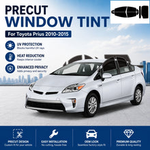 Load image into Gallery viewer, Precut Window Tint Kit for Toyota Prius (2010–2015) | UV-IR Block &amp; Privacy Film