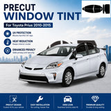 Precut Window Tint Kit for Toyota Prius (2010–2015) | UV-IR Block & Privacy Film