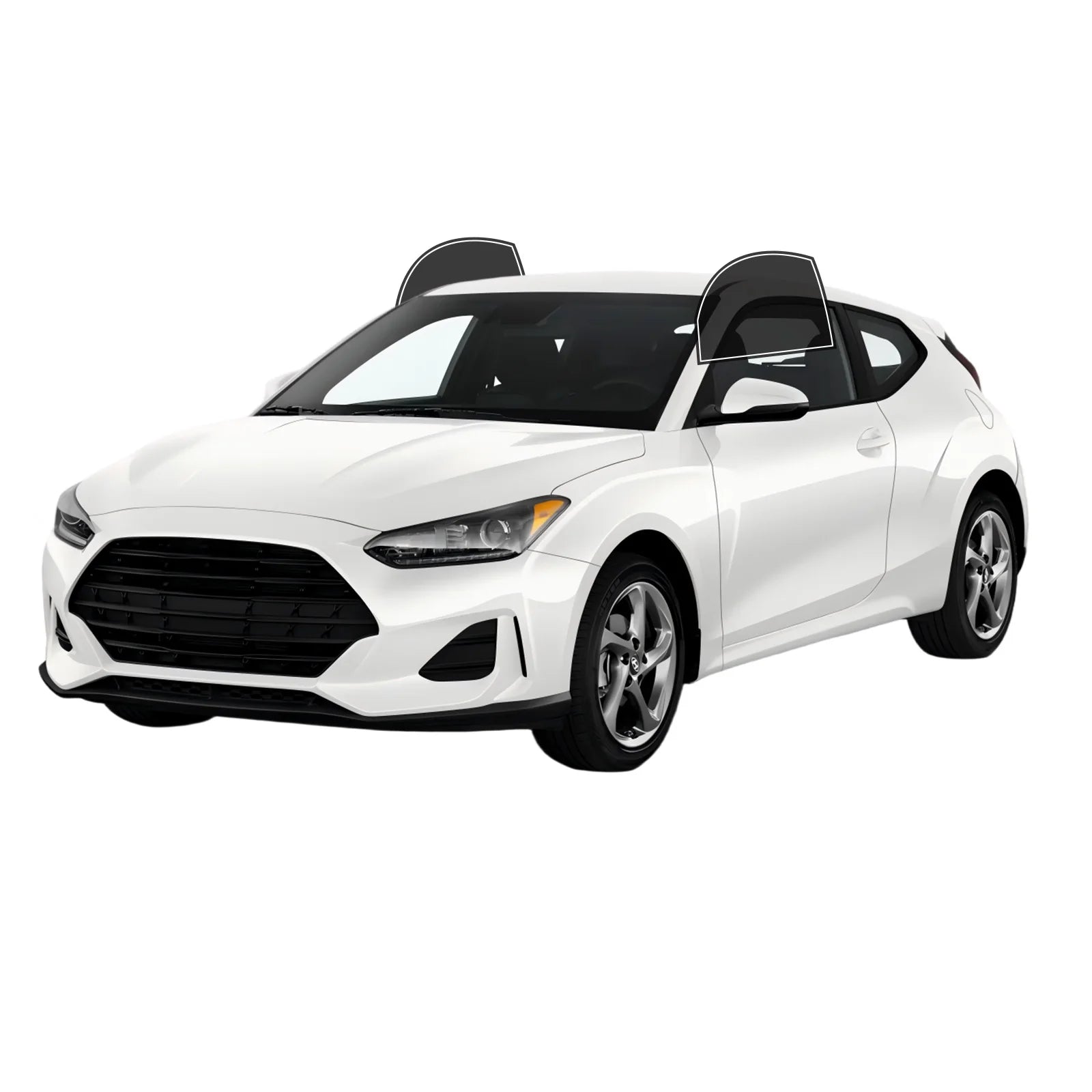 Precut Window Tint Kit for Hyundai Veloster (2012–2022) | UV Block & Privacy Film