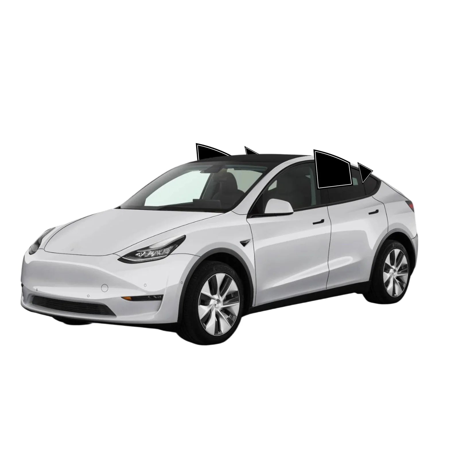Precut Window Tint Kit for Tesla Model 3 / Y / S / X & Cybertruck | UV Block & Privacy Film