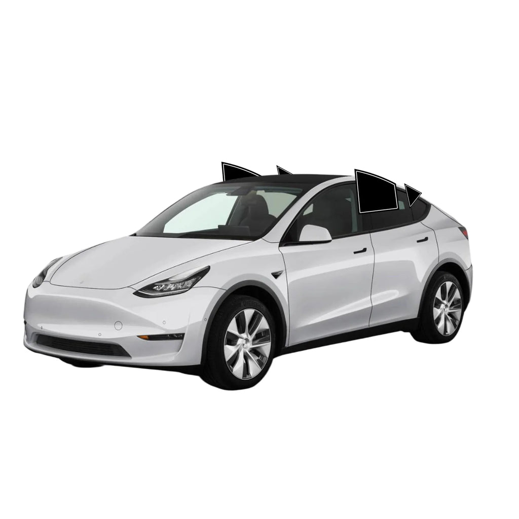 Precut Window Tint Kit for Tesla Model 3 / Y / S / X & Cybertruck | UV Block & Privacy Film