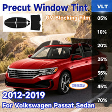 Load image into Gallery viewer, Precut Window Tint Kit for VW Passat Sedan (2012–2019) | UV Block &amp; Privacy Film