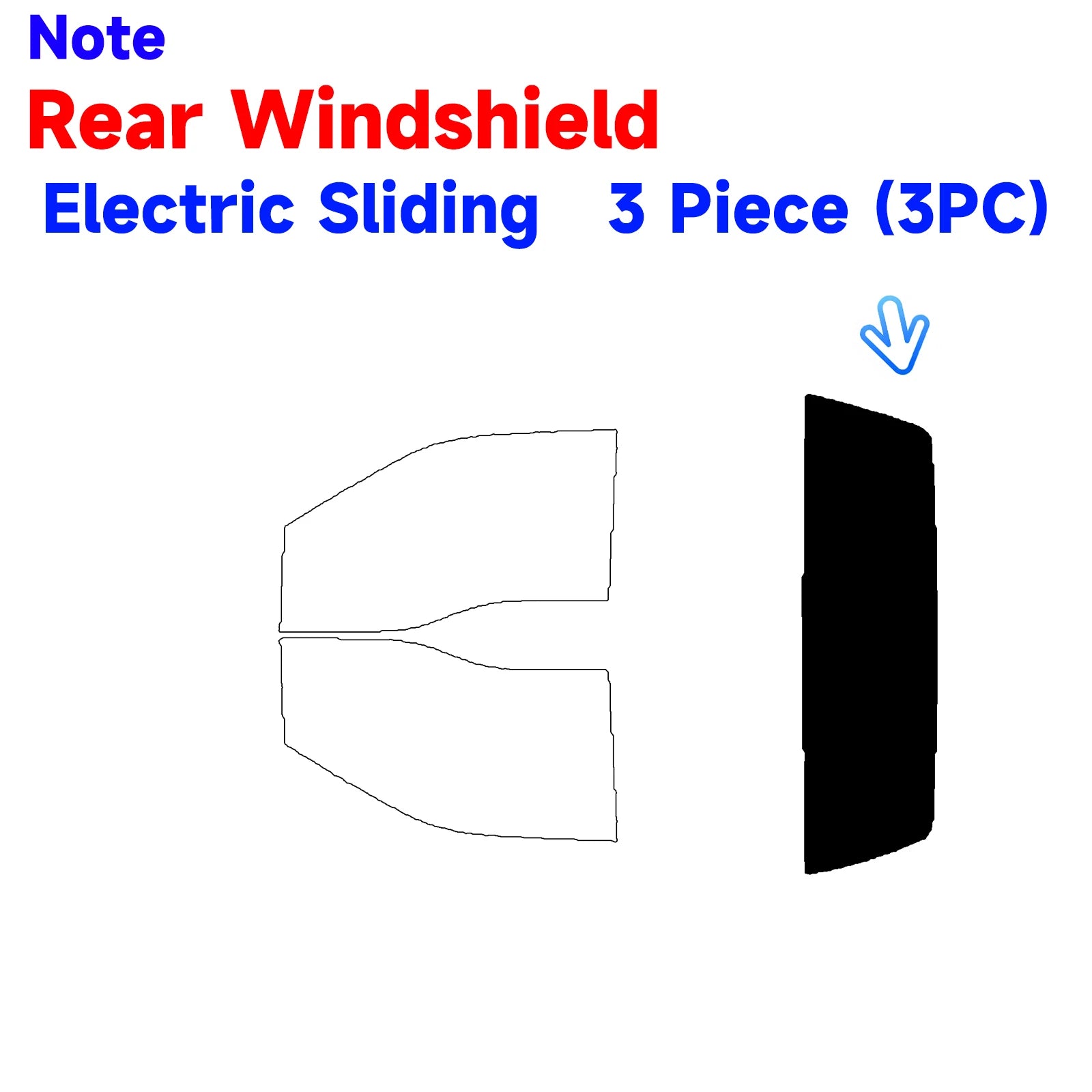 Precut Window Tint Kit for Ford F-150 Regular Cab (2015–2020) | UV Block & Privacy Film