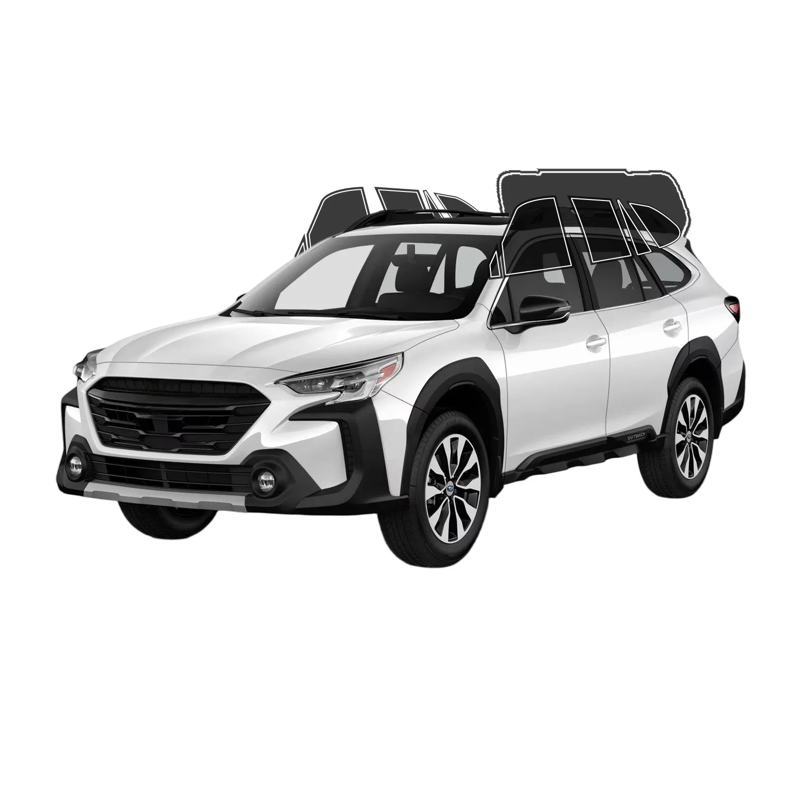 Precut Window Tint Kit for Subaru Outback (2000–2025) | UV Block & Privacy Film
