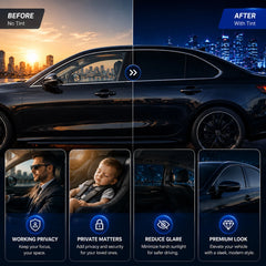Precut Window Tint Kit for Ford Explorer (2020–2026) | UV Block & Privacy Film