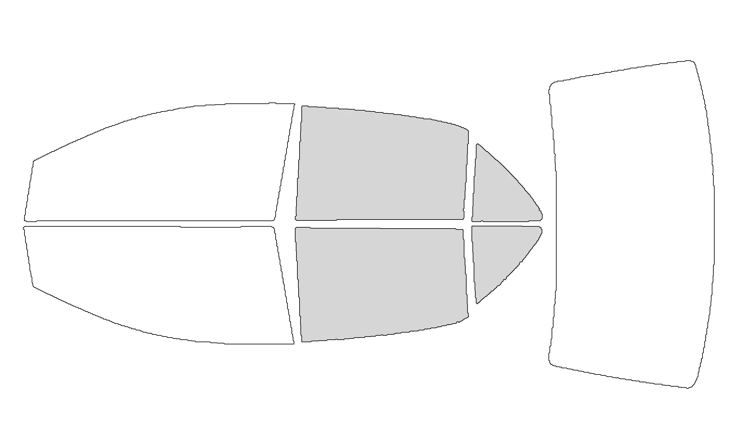 Precut Window Tint Kit for Toyota Yaris Sedan (2007–2011) | UV Block & Privacy Film